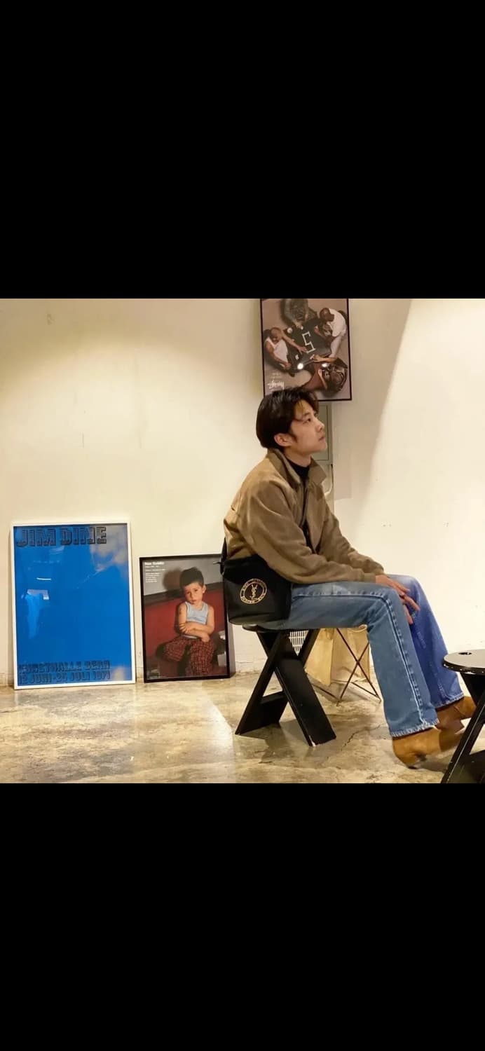 90's 폴로 스웨이드 바라쿠타 자켓 M 상품이미지1