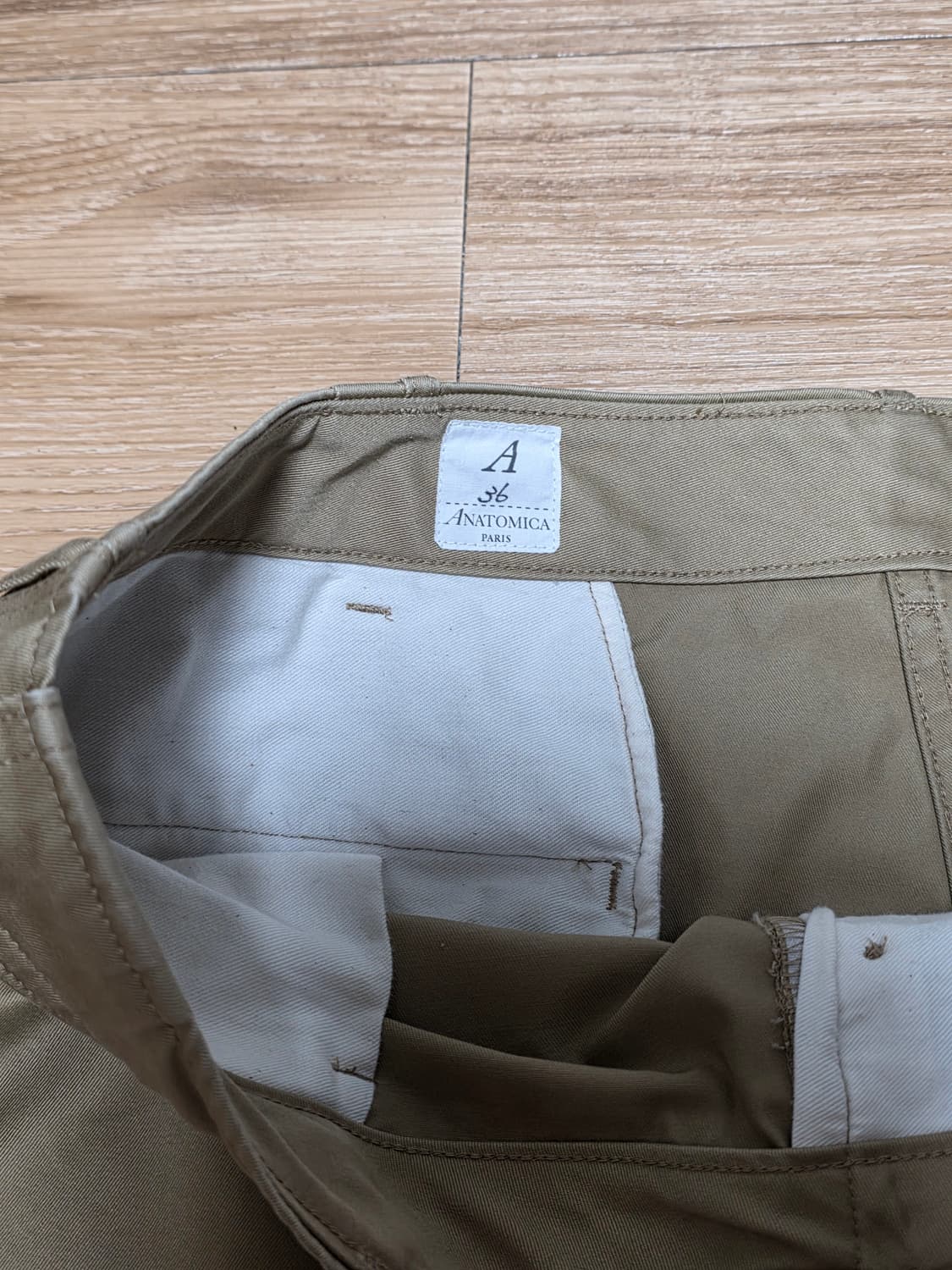 36size미실착 택포20만)아나토미카 치노2 베이지 상품이미지2