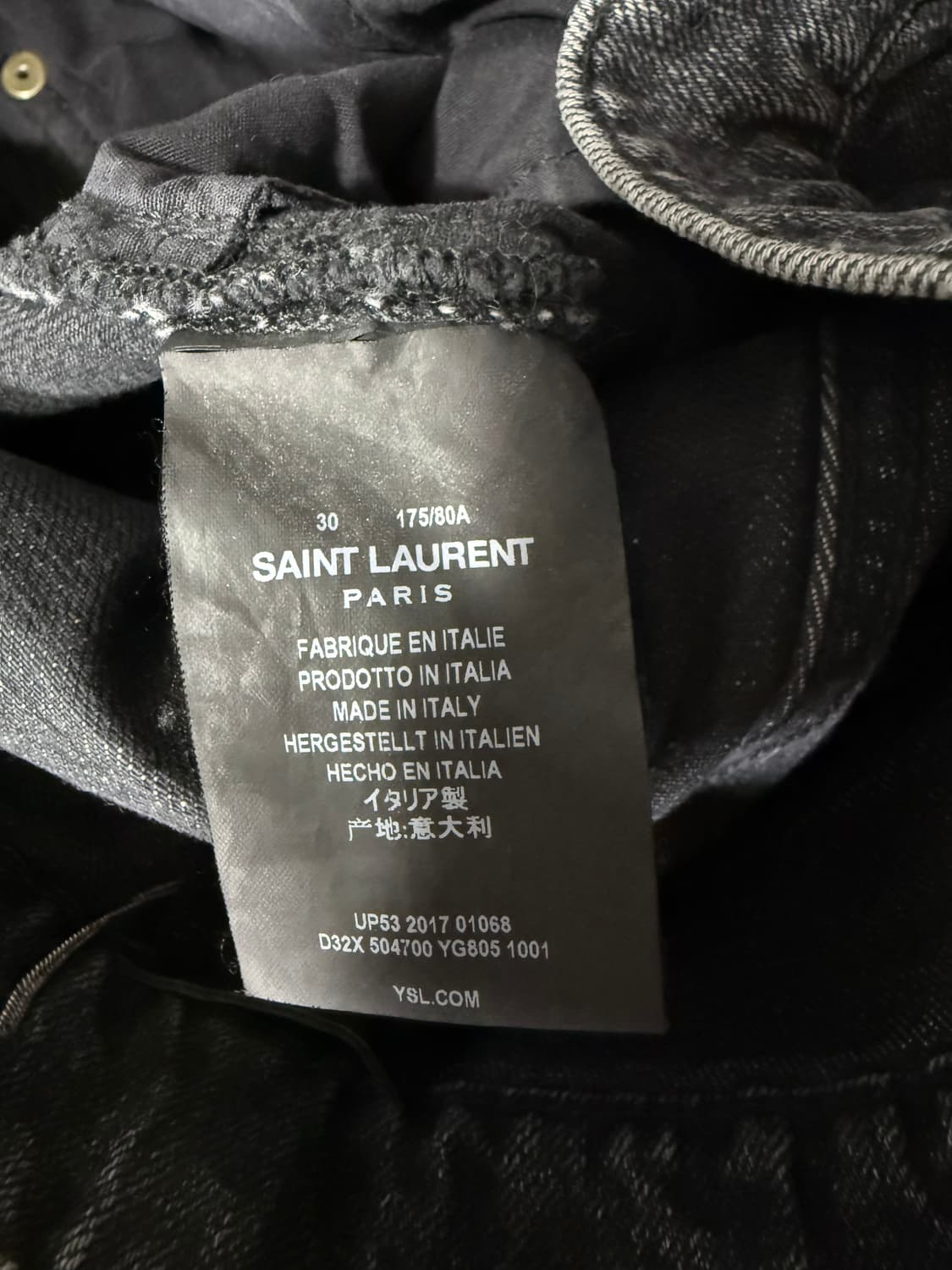 2017 생로랑 흑청 디스진 상품이미지4