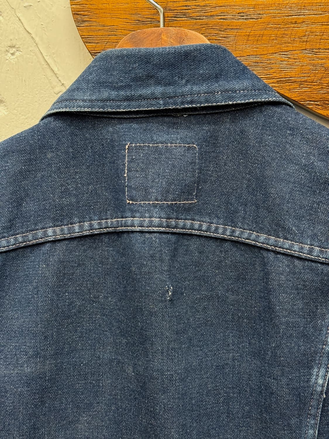 90s Wrangler Indigo Denim Trucker Jacket 상품이미지7