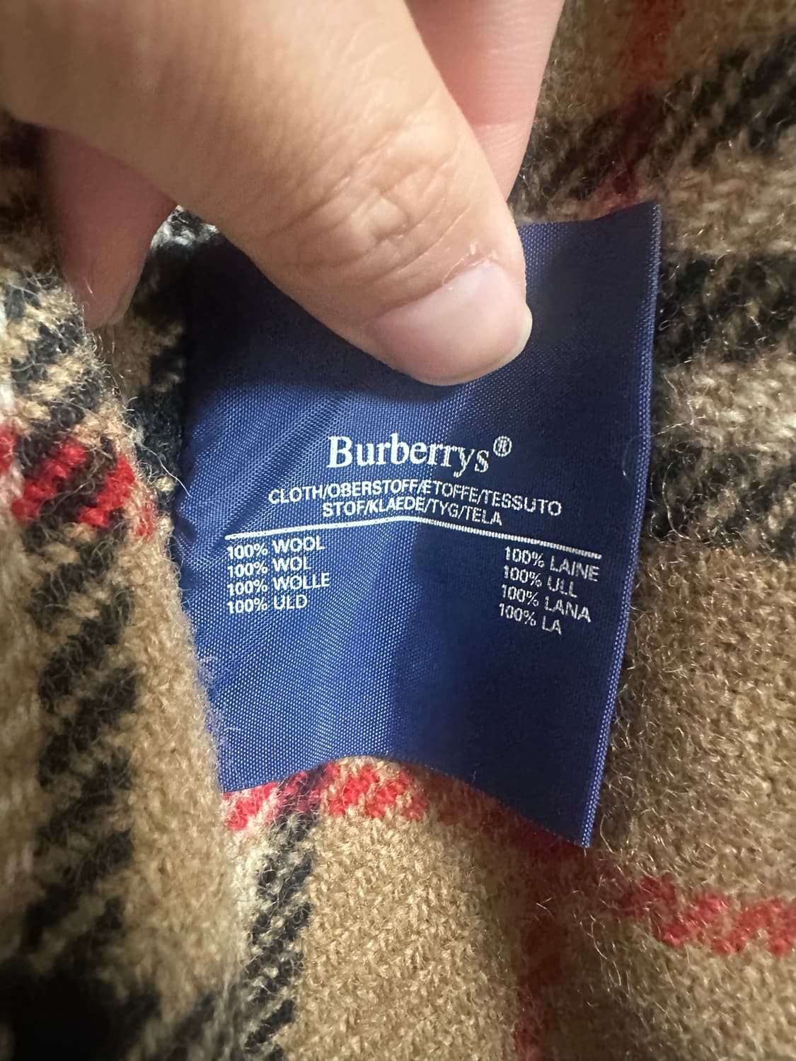 버버리 싱글 발마칸 코트(트렌치코트) 상품이미지5