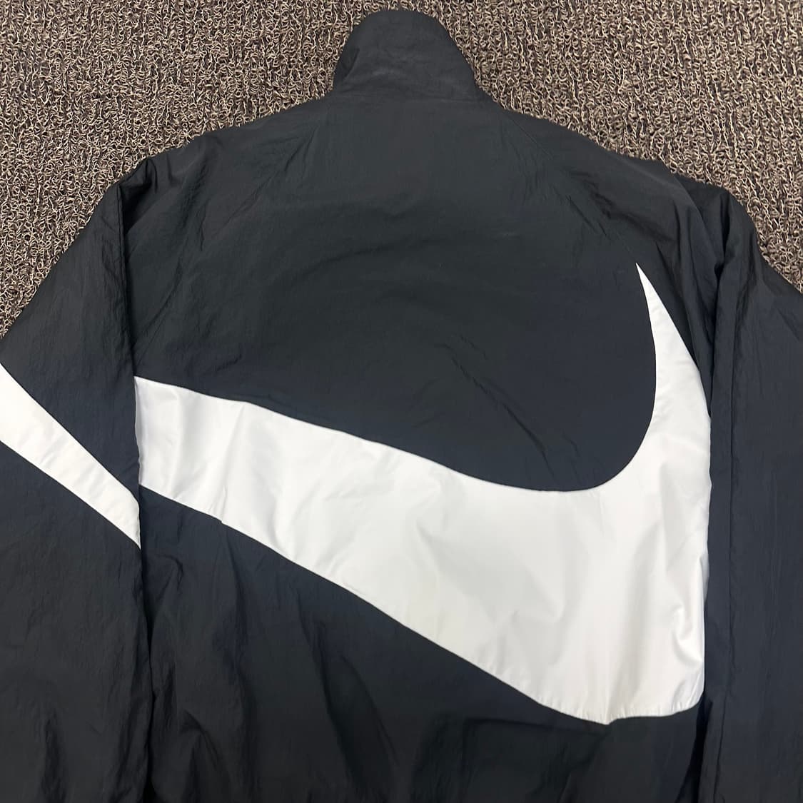 NIKE 나이키 빅스우시 오븐 바람막이 자켓 블랙 M 상품이미지6