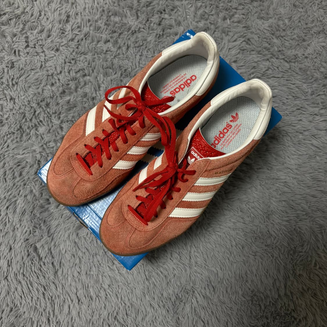 W 아디다스 가젤 오렌지 280(270) 상품이미지3