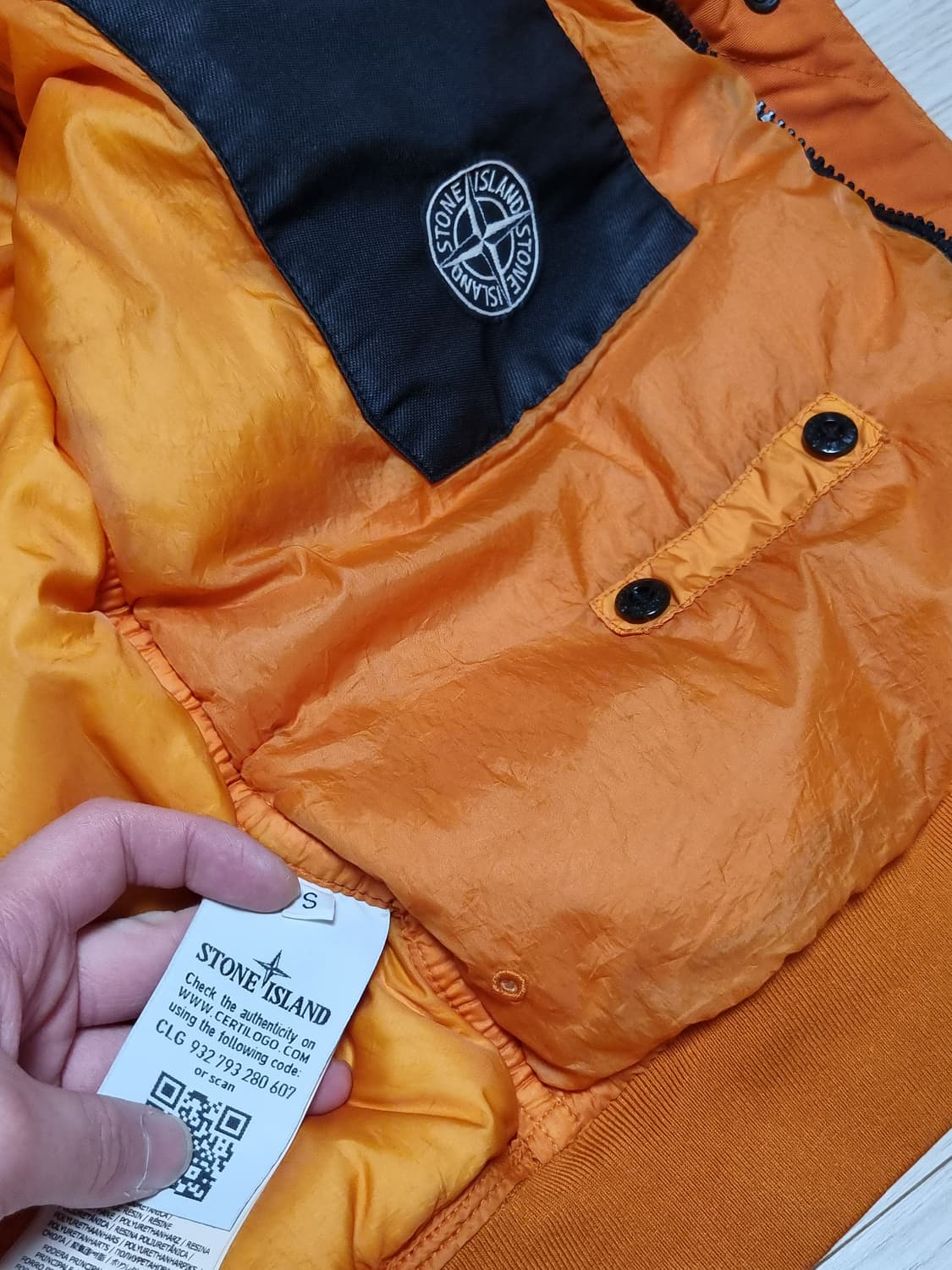 스톤아일랜드 크링클랩스 패딩 상품이미지5