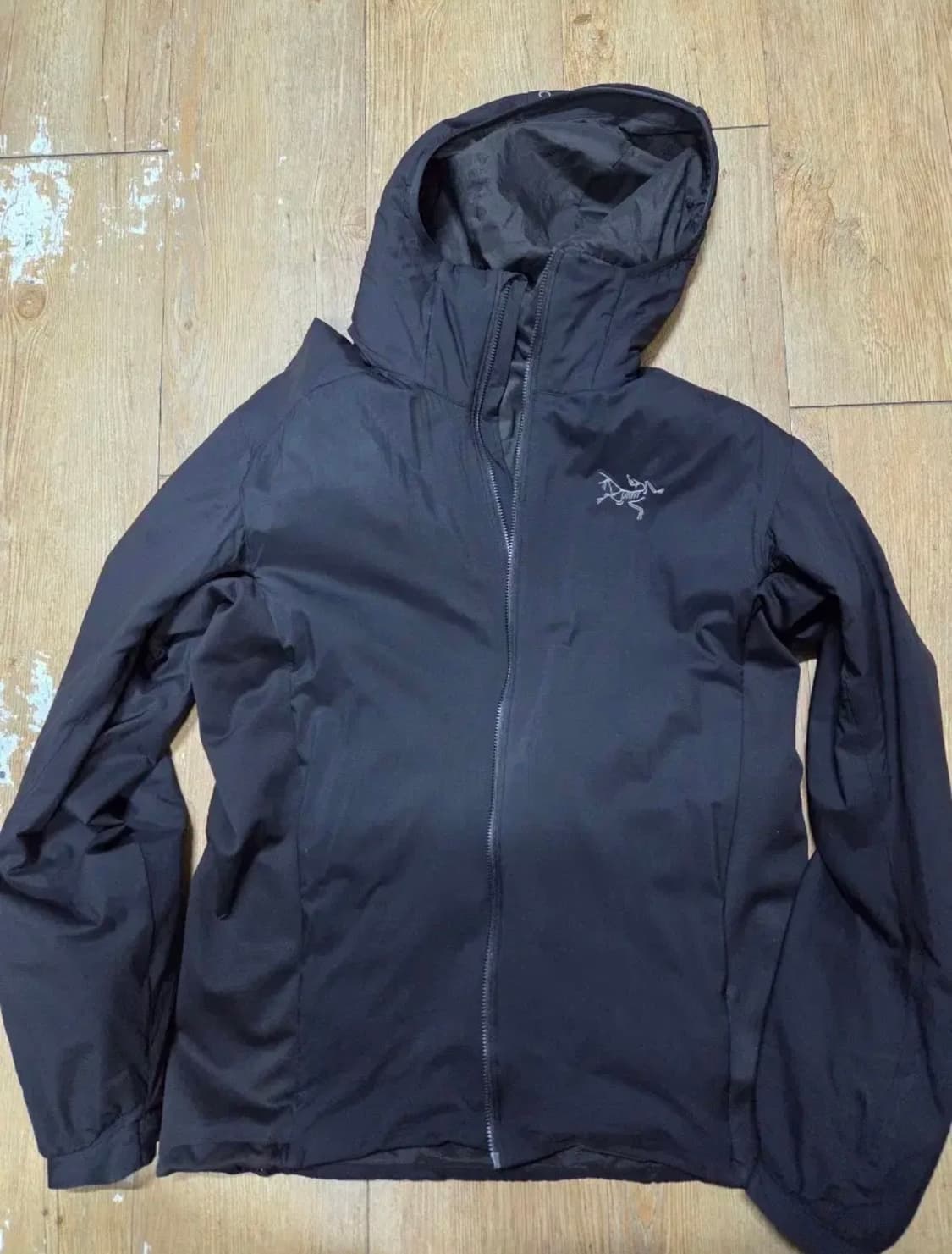 아크테릭스 아톰 후디 블랙 m사이즈 상품이미지1