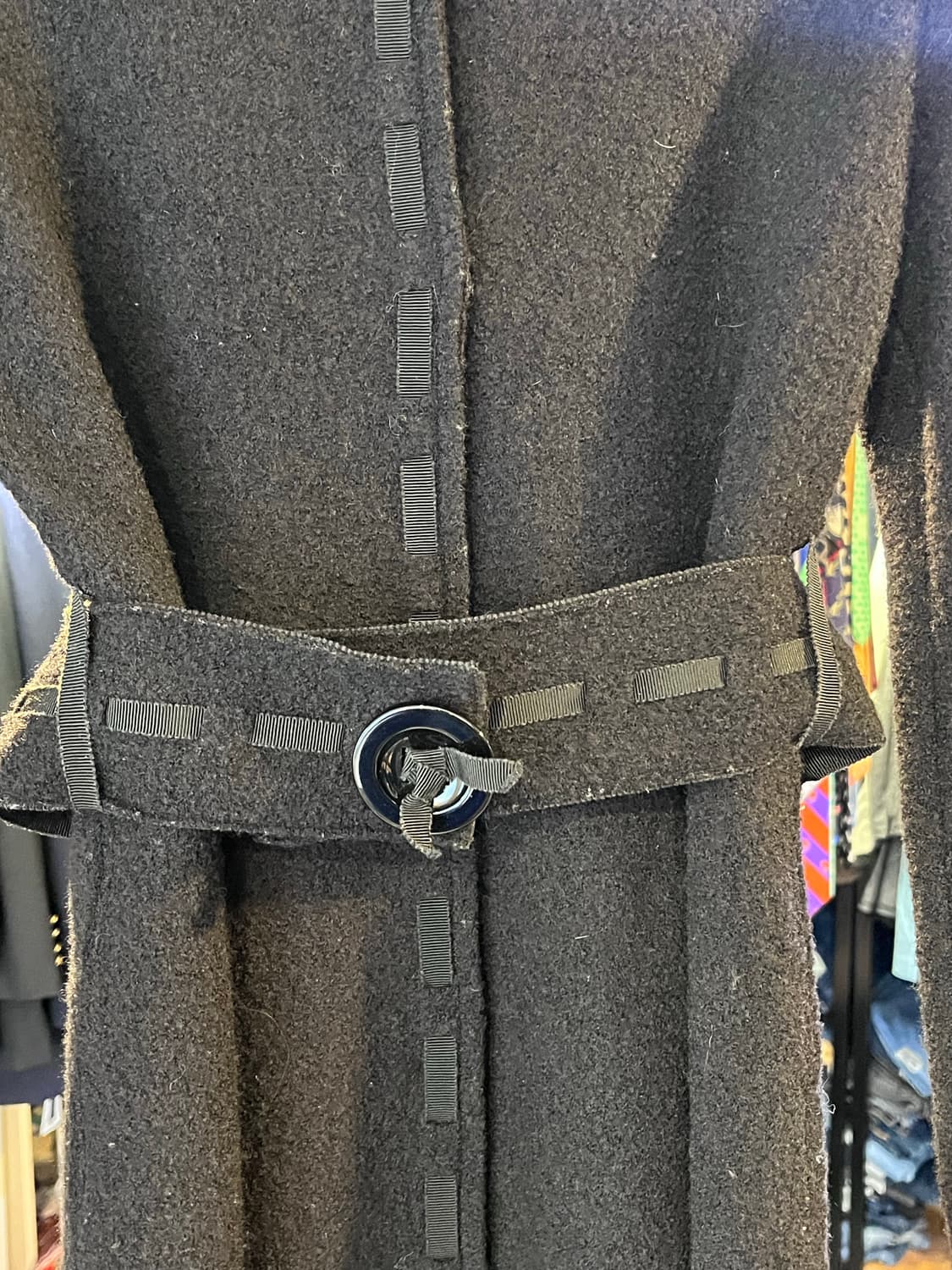 막스앤코 트리코트 벨티드 울 코트 상품이미지4