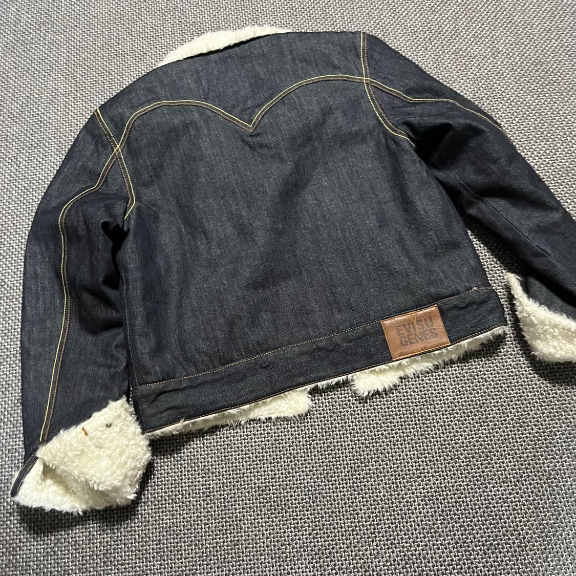 에비수 양털 자켓 새상품 상품이미지6