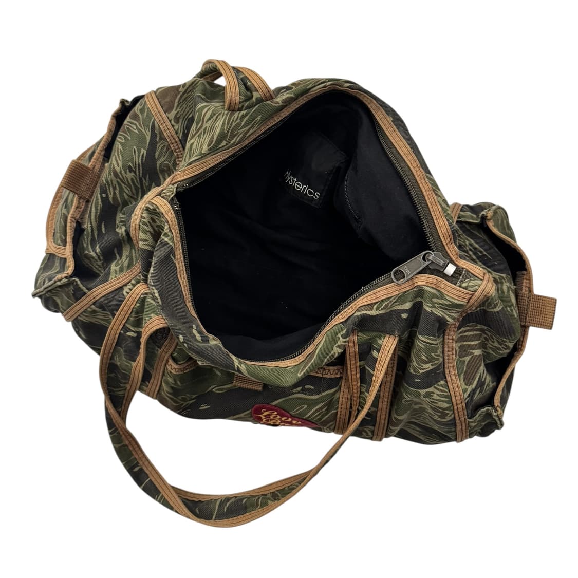 히스테릭글래머 타이거 카모 보스턴백 올리브 상품이미지9