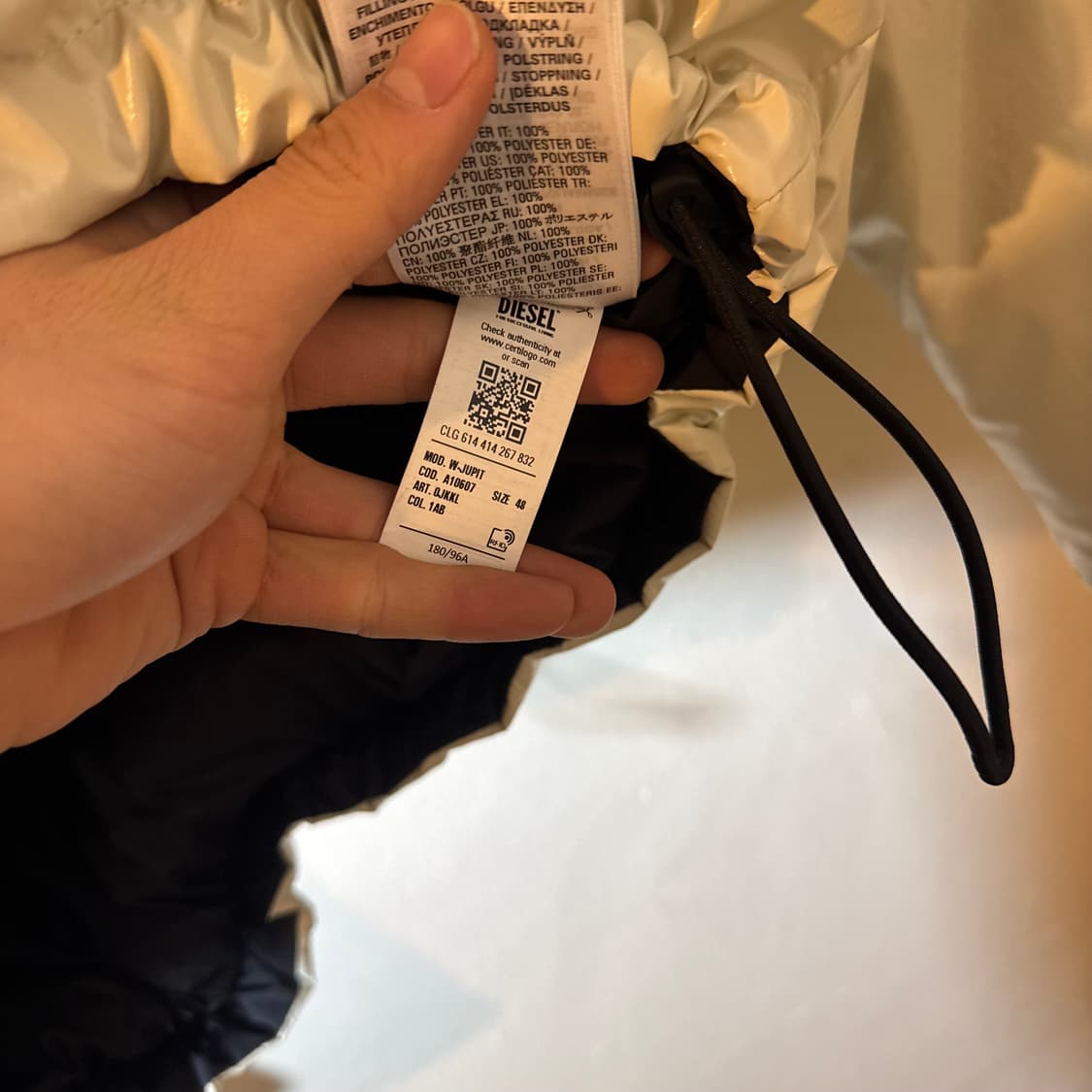 디젤 패딩 상품이미지5