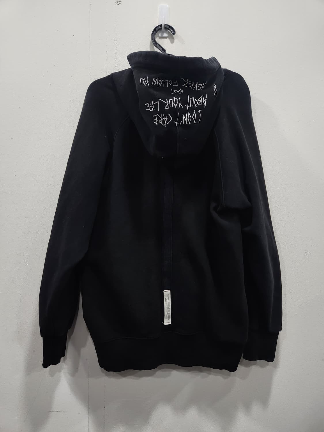 시티그마 스켈레톤 자수 후드티 남성 100사이즈 상품이미지4