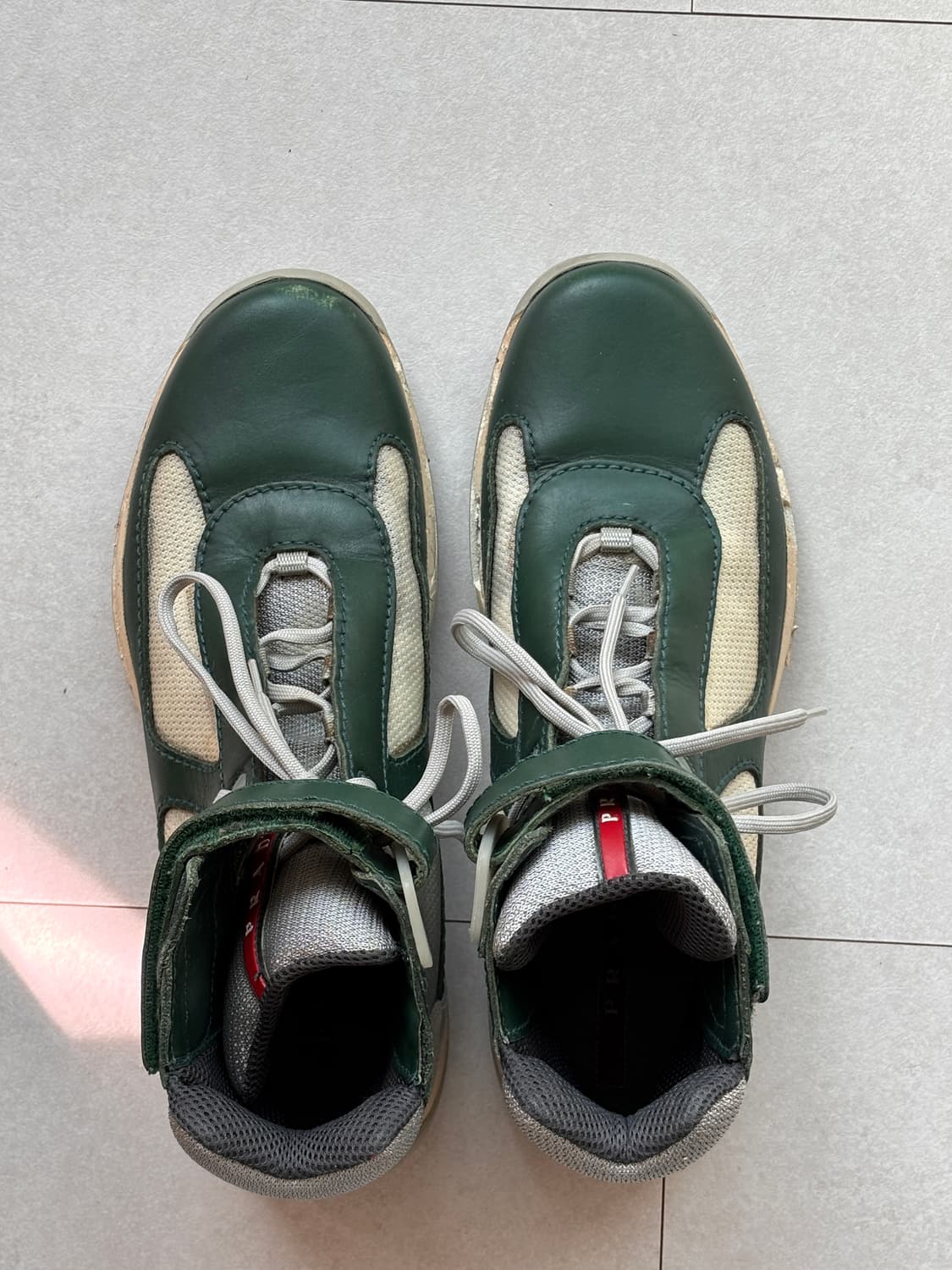 90s Prada Sport America’s Cup High Green 상품이미지3