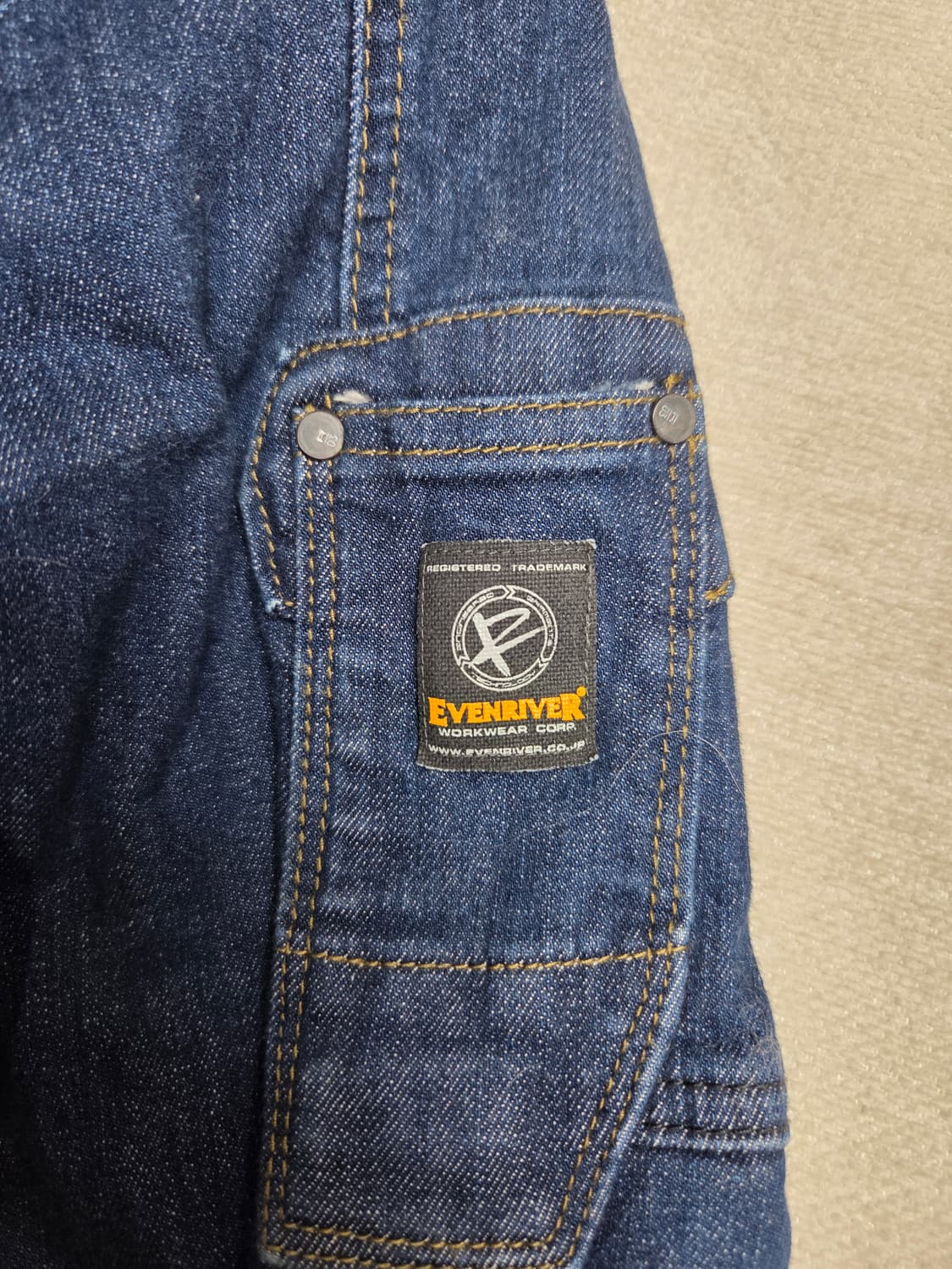 EVENRIVER 레이싱 데님자켓 M 상품이미지6