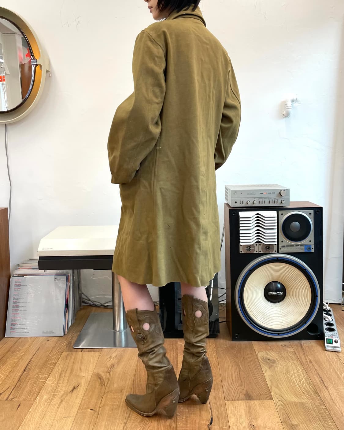 40s 빈티지 울 코트 상품이미지4