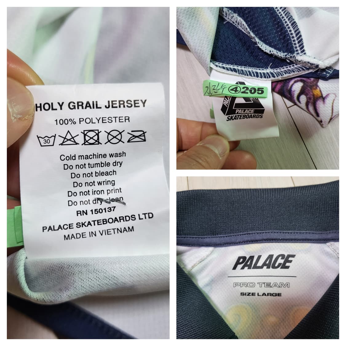 23FW 팔라스 홀리 그레일 저지 버건디 Palace Holy Grail 상품이미지8