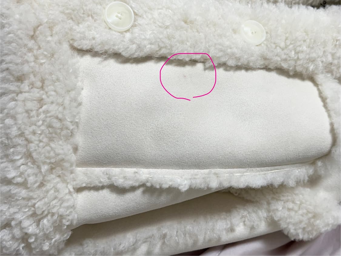 쓰리타임즈 버니퍼 무스탕 23fw 상품이미지3