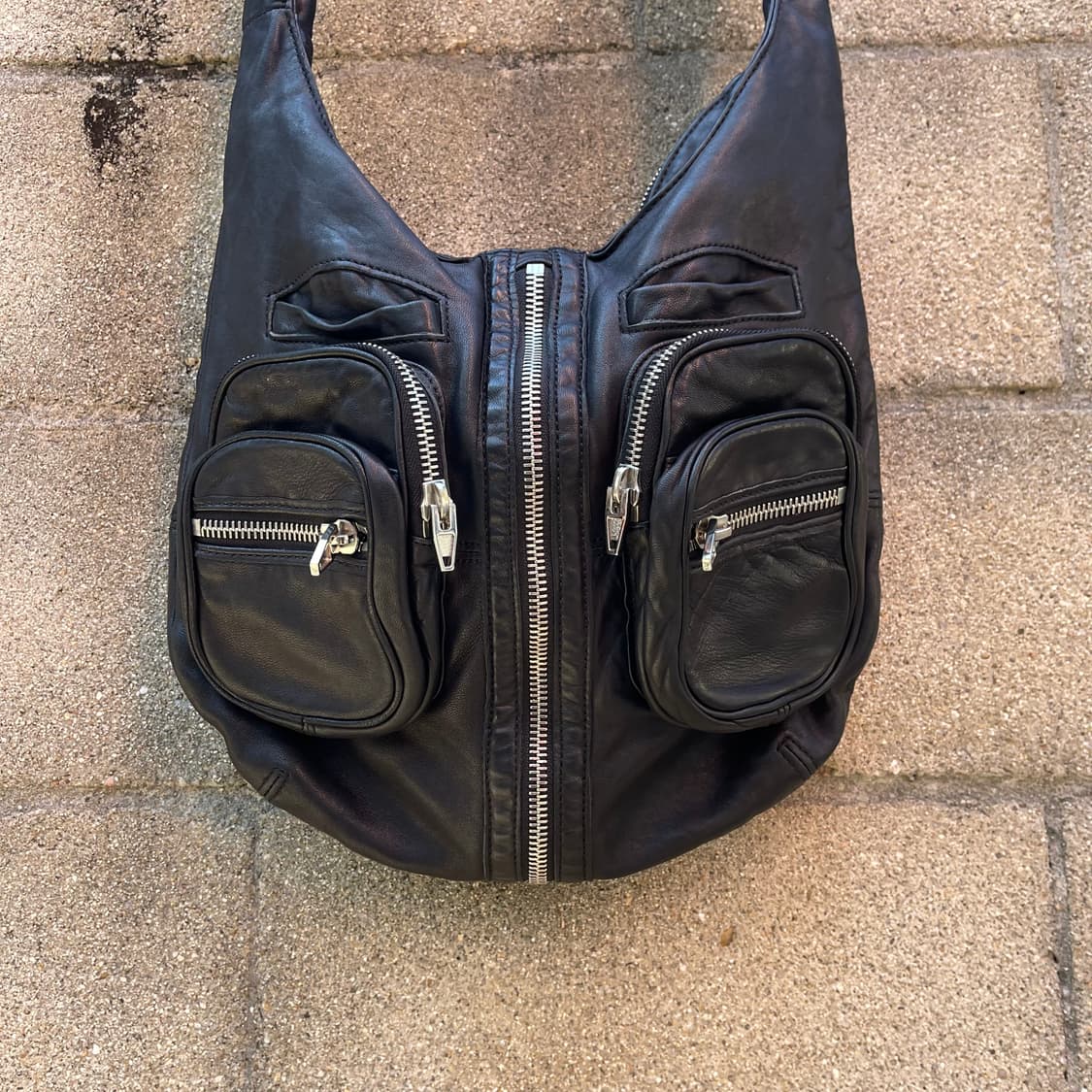 [OS] Alexander Wang 도나 호보백 블랙 상품이미지4