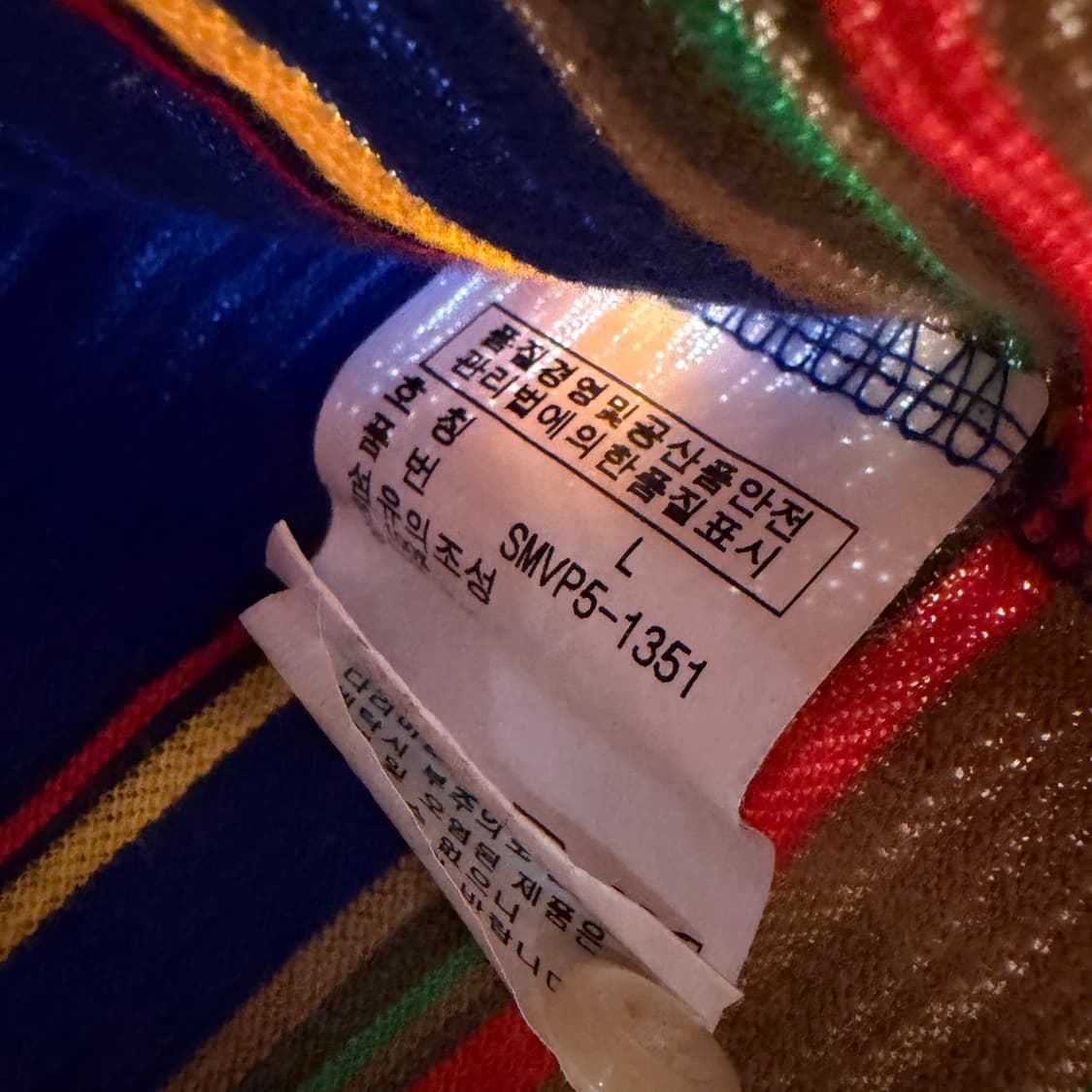 폴로랄프로렌 스트라이프 pk 반팔 카라티 L 블랭킷 코튼 상품이미지3