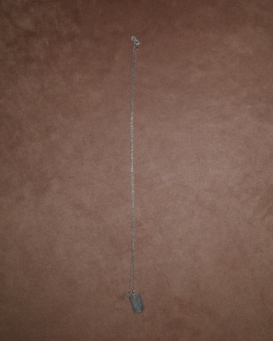 언더커버 면도날 실버 목걸이 네크리스 상품이미지5