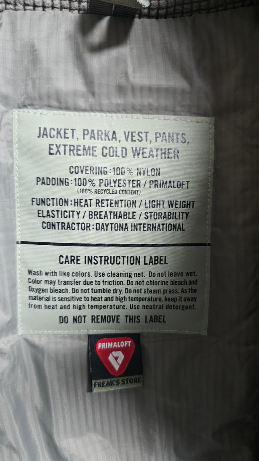 프릭스스토어 레벨7 자켓 M사이즈 상품이미지4