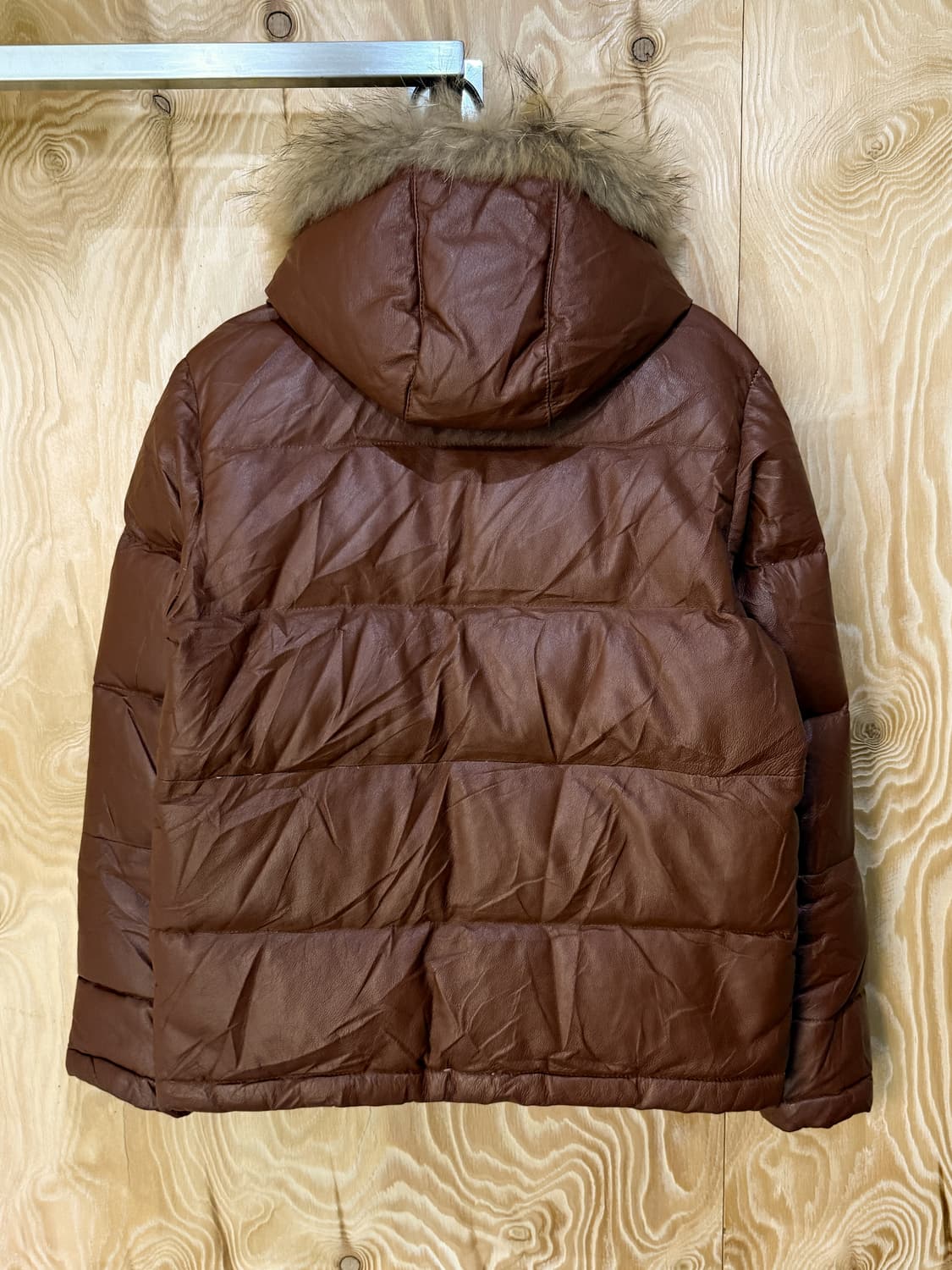 로베르토 마시니 포우 퍼 레더 다운 자켓 상품이미지5