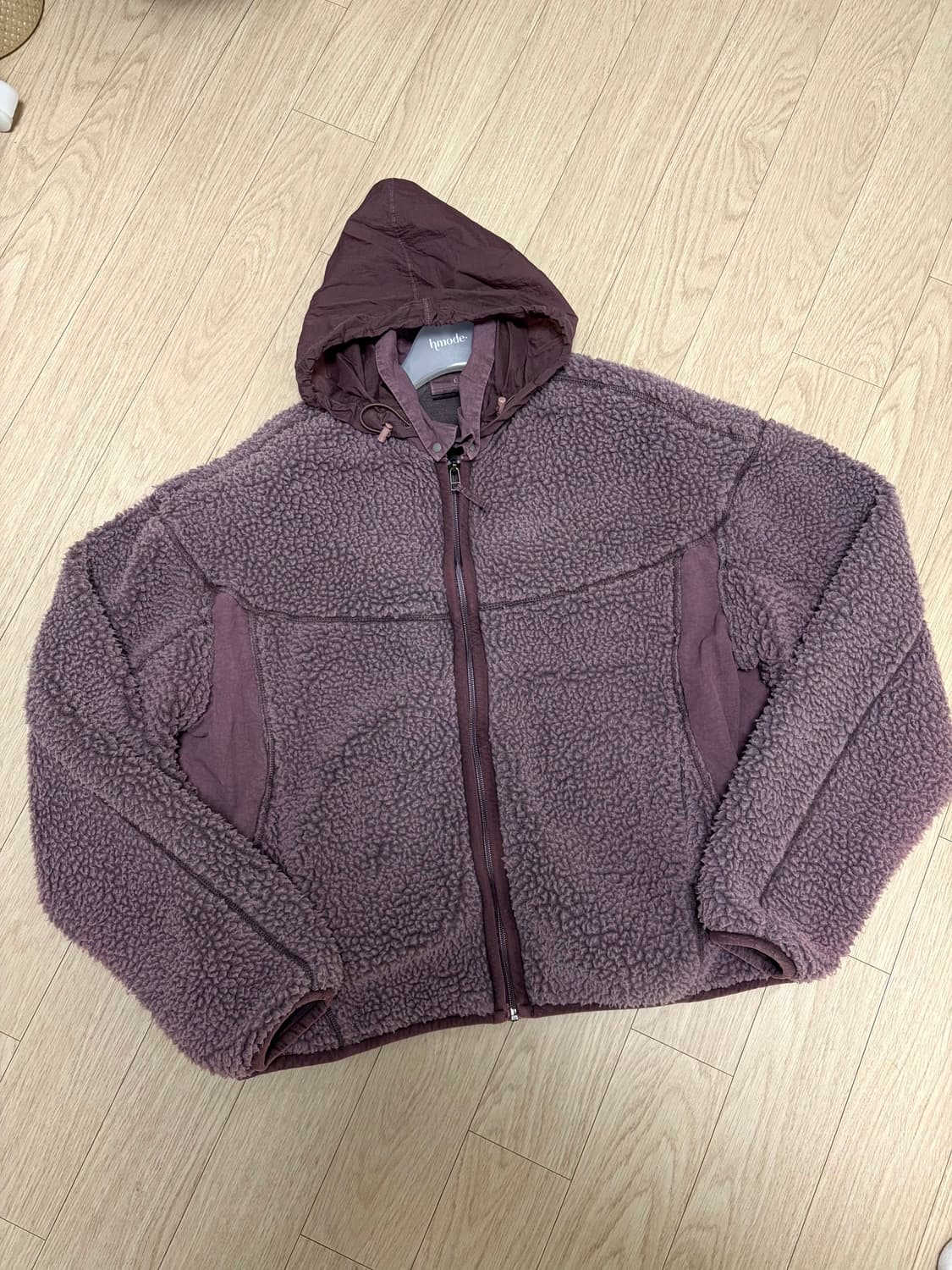 [M, 100-105] EE 누마레 후리스 플리스자켓 퍼플 상품이미지1
