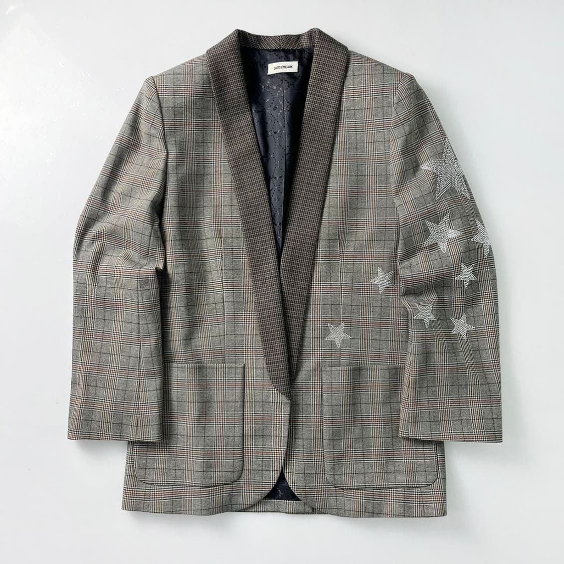 쟈딕앤볼테르 18FW 펑크 스타 체크 블레이저 PR1650 상품이미지1