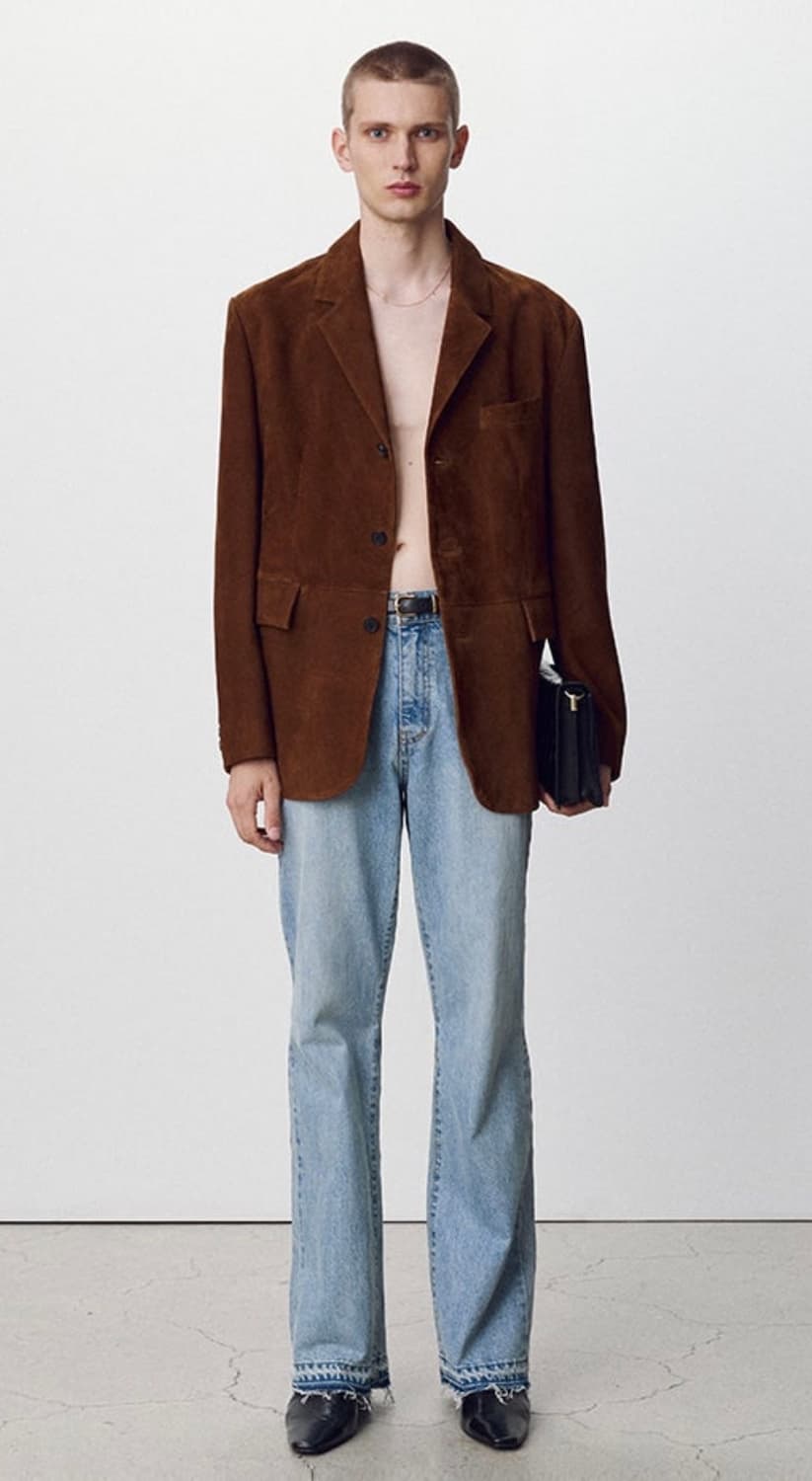 토니웩 스웨이드 블레이저 상품이미지1