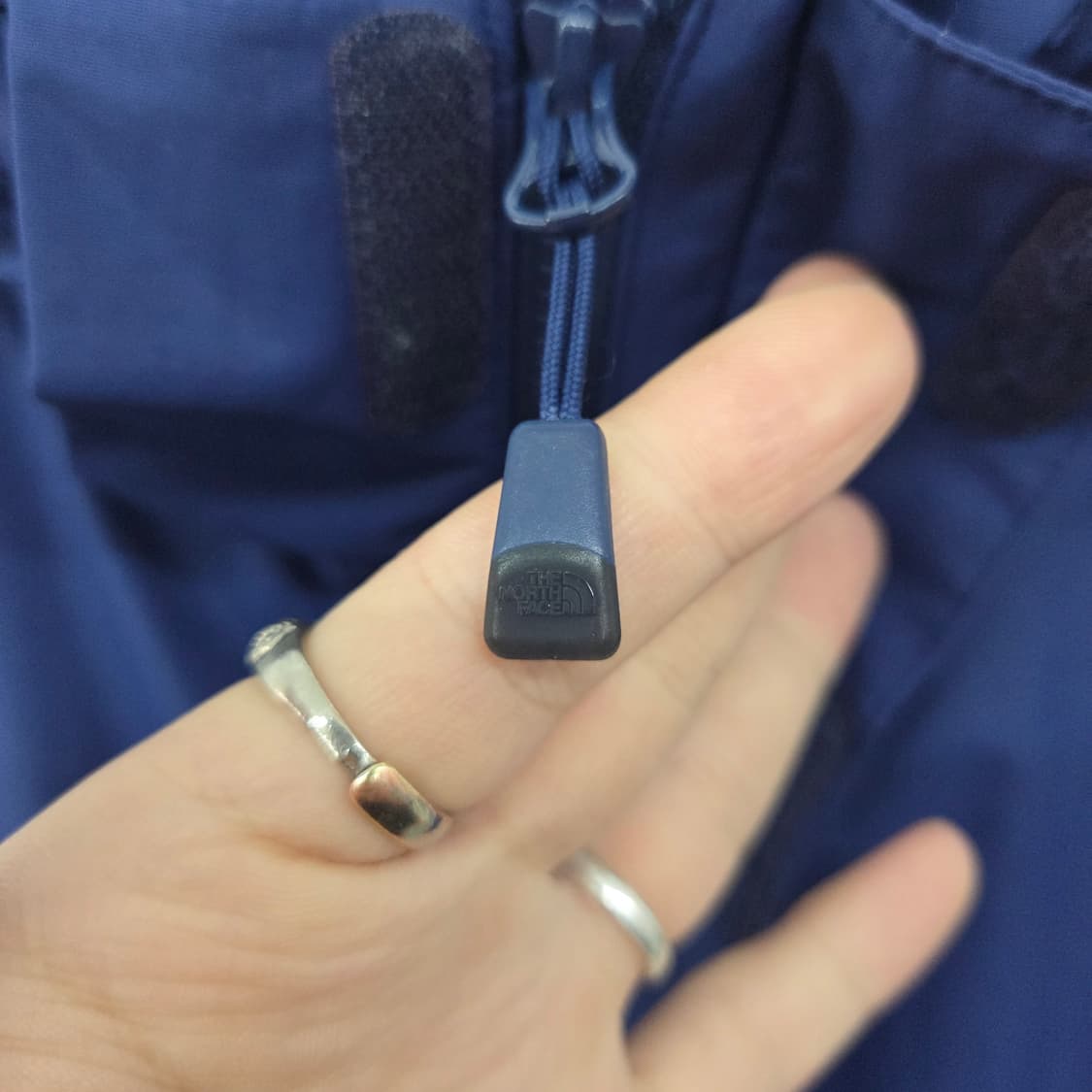 노스페이스 네이비 바람막이 자켓 남L 상품이미지4