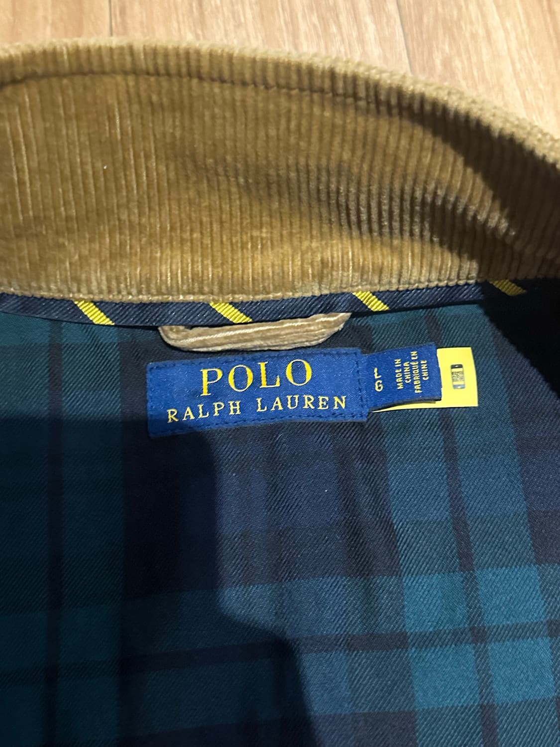 폴로 랄프로렌 바라쿠다 코듀로이 L 자켓 판매 상품이미지5