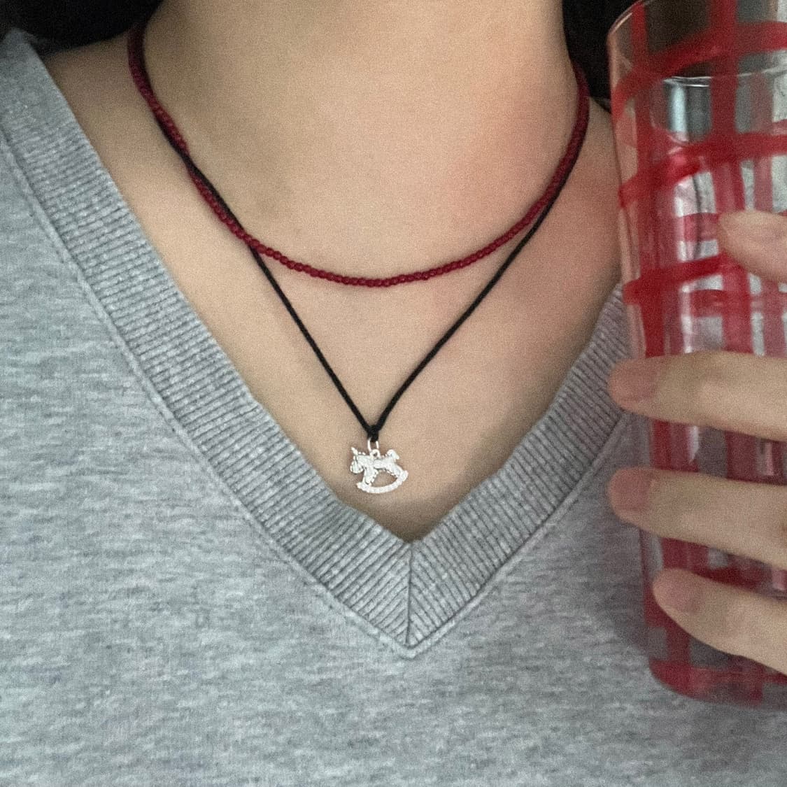 프리오더) 925 Silver Dreaming Pony Necklace 상품이미지3