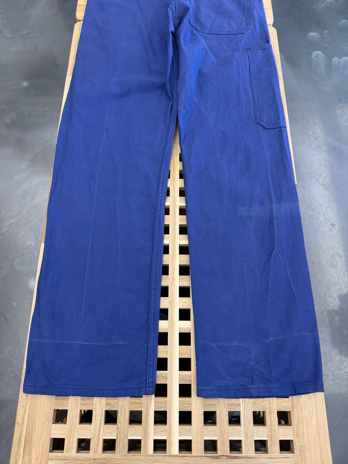 WASHED OLD VINTAGE PURPLE NAVY 프렌치워크팬츠 상품이미지9