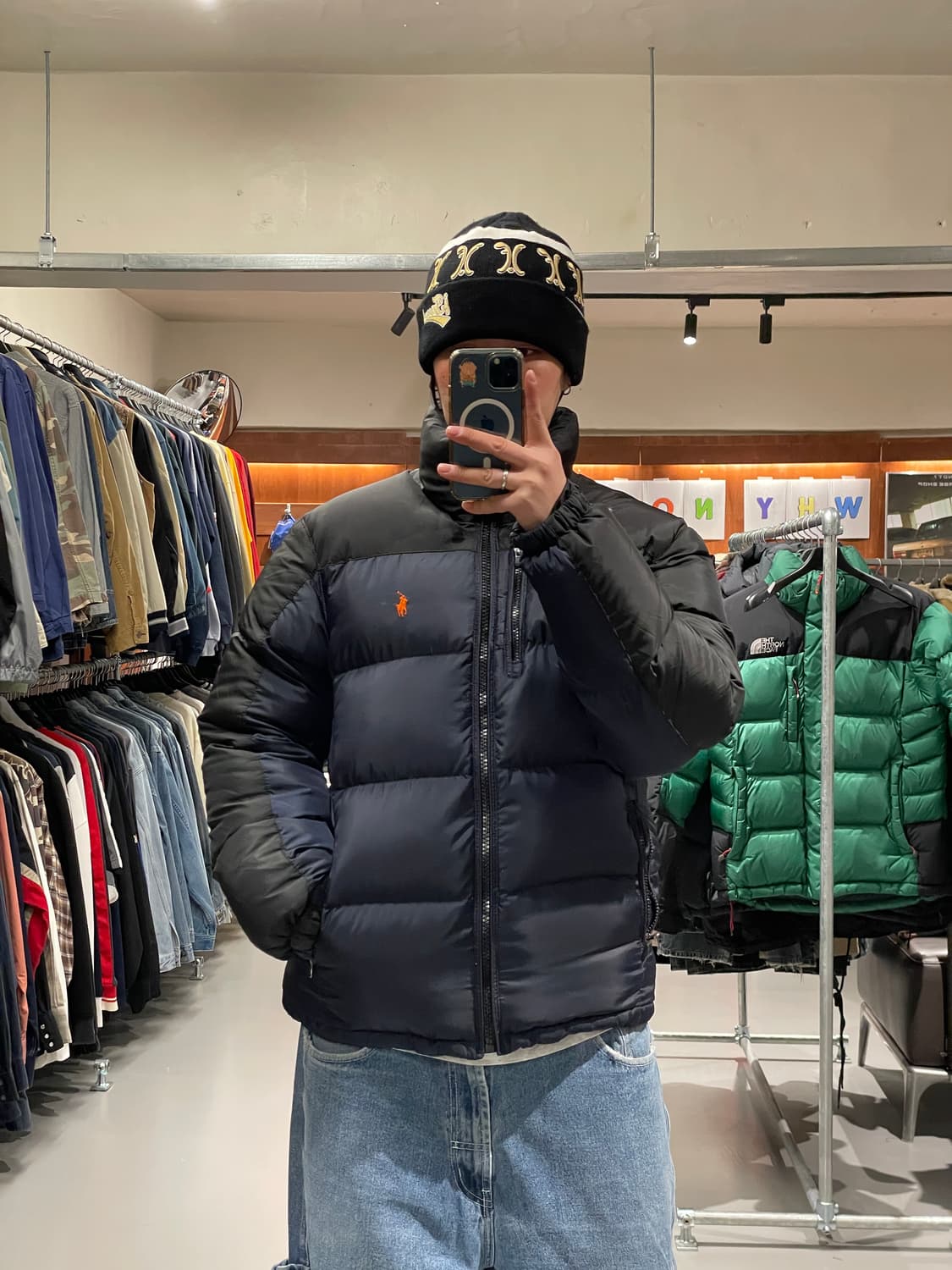 폴로 랄프로렌 구스 다운 패딩(드라이클리닝 완료) 상품이미지1