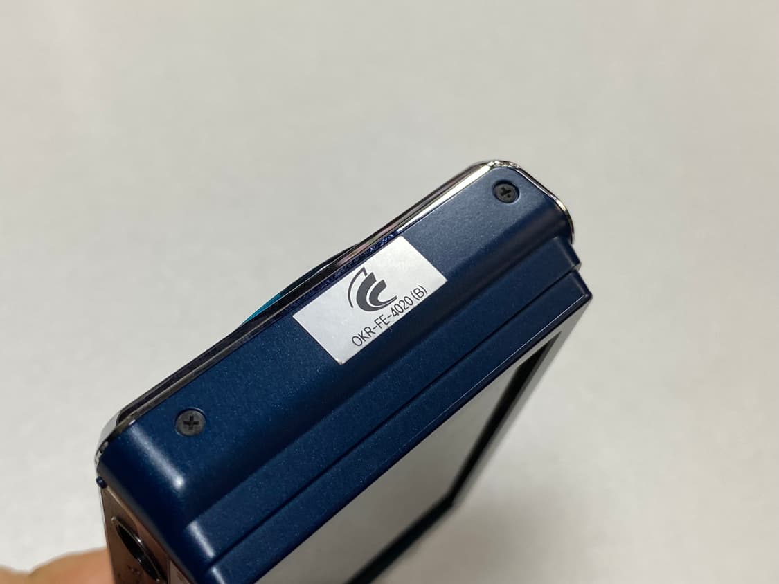 올림푸스 Fe 4020 라이트블루 디카 빈티지 디지털 카메라 상품이미지3