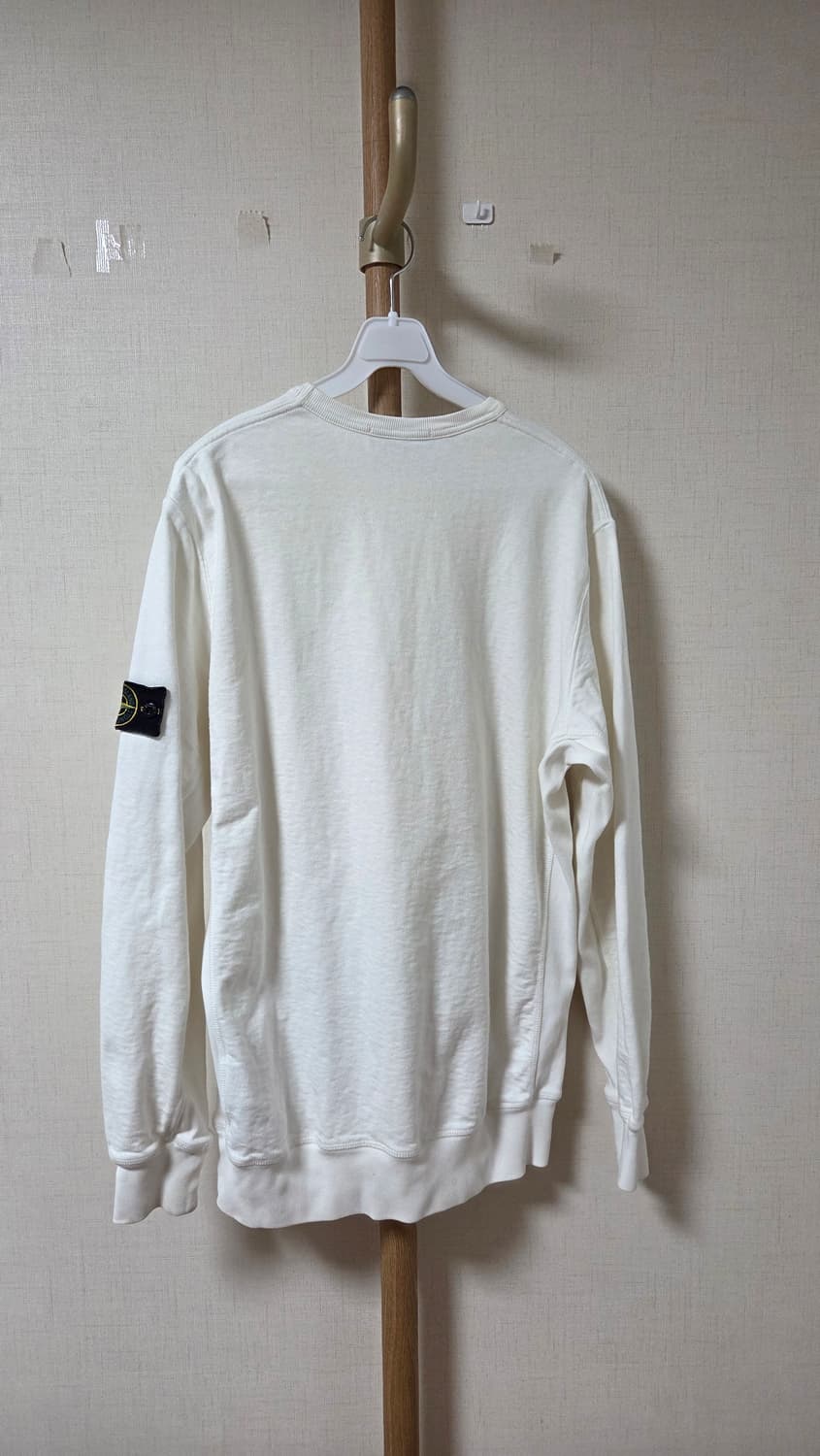 스톤아일랜드 화이트 맨투맨  상품이미지2