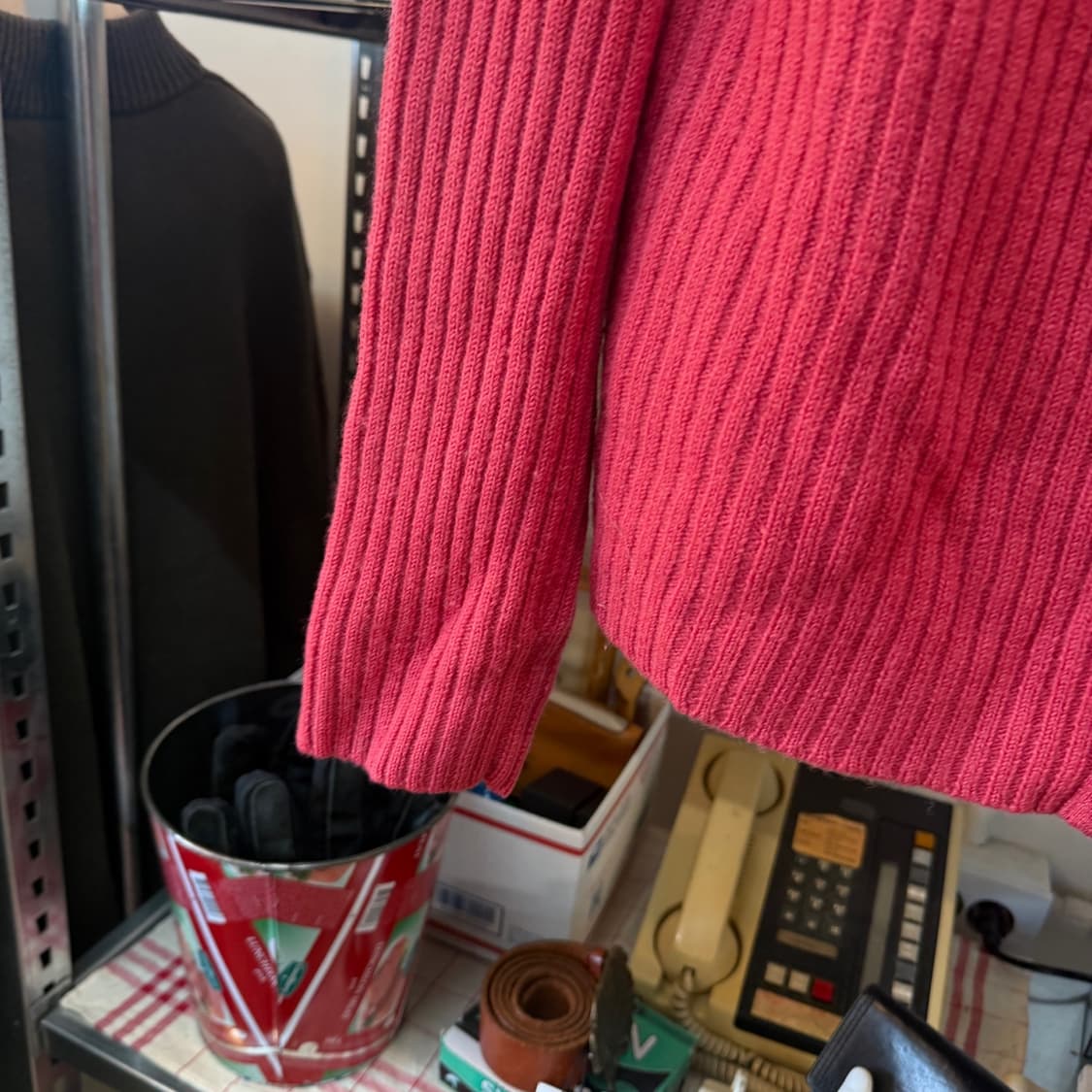 캘빈 클라인 진 니트 집업 자켓 상품이미지4