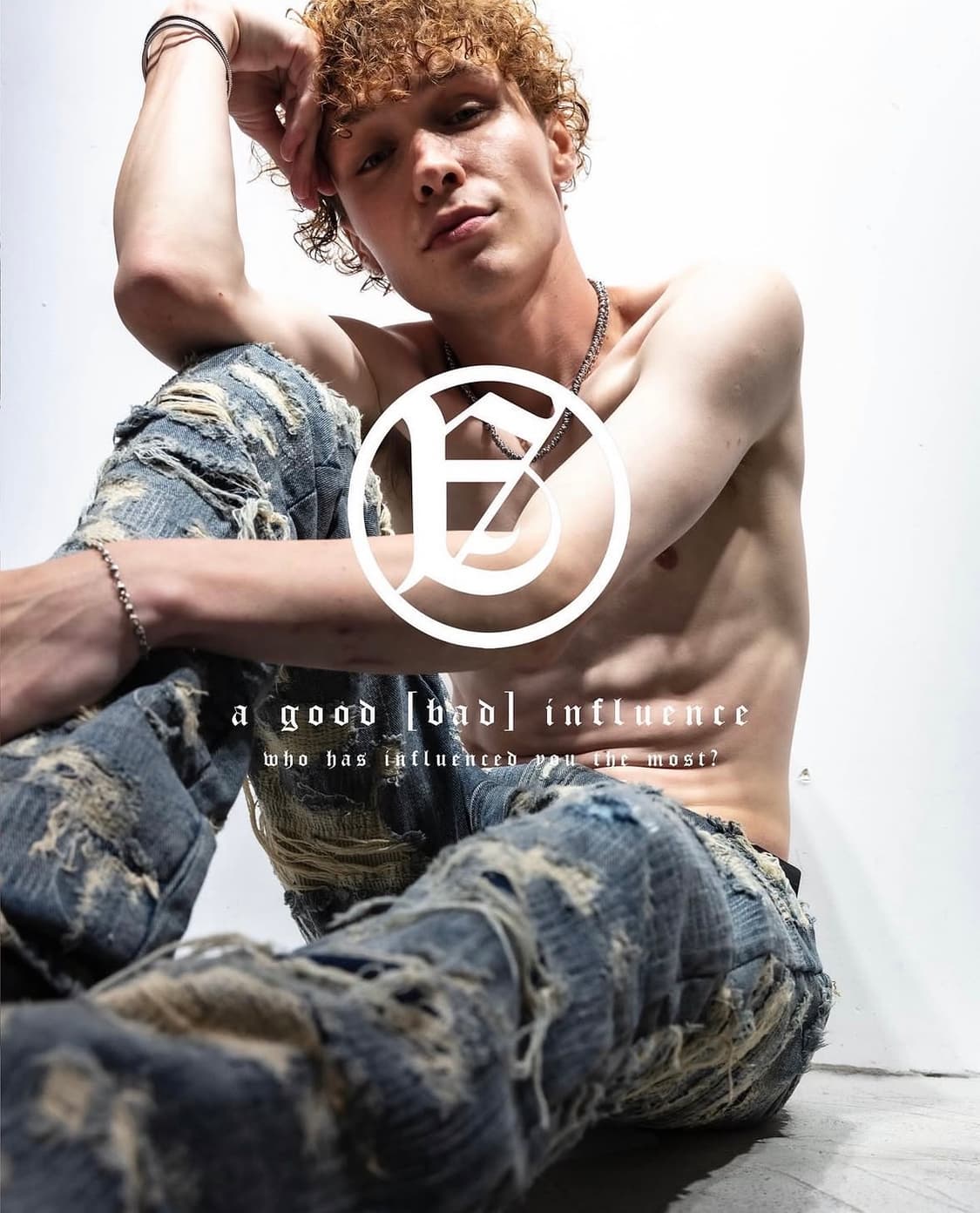 A Good Bad Influence 리페어 데님팬츠 상품이미지1