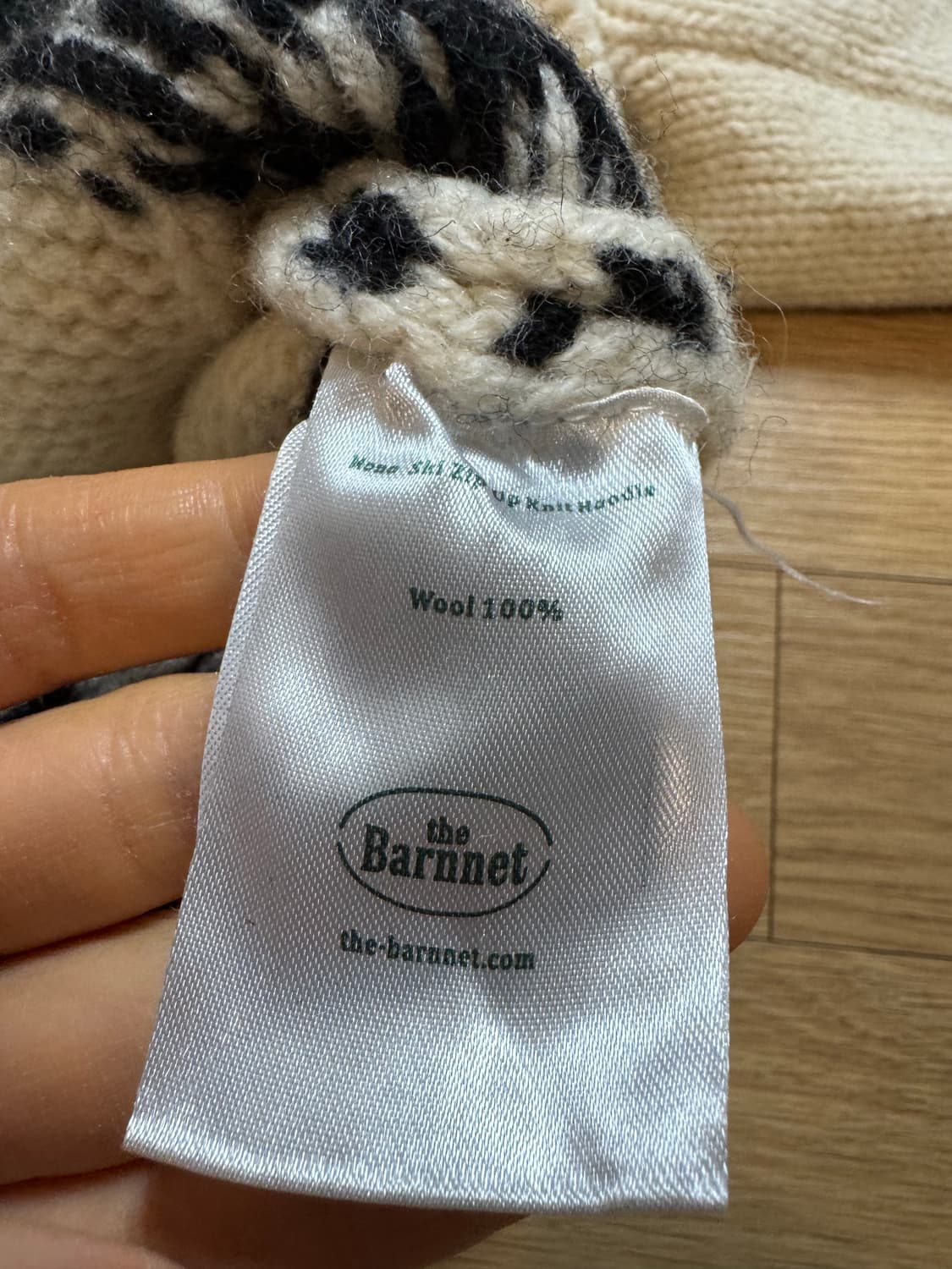 The barnet 더바넷 집업 가디건 상품이미지5