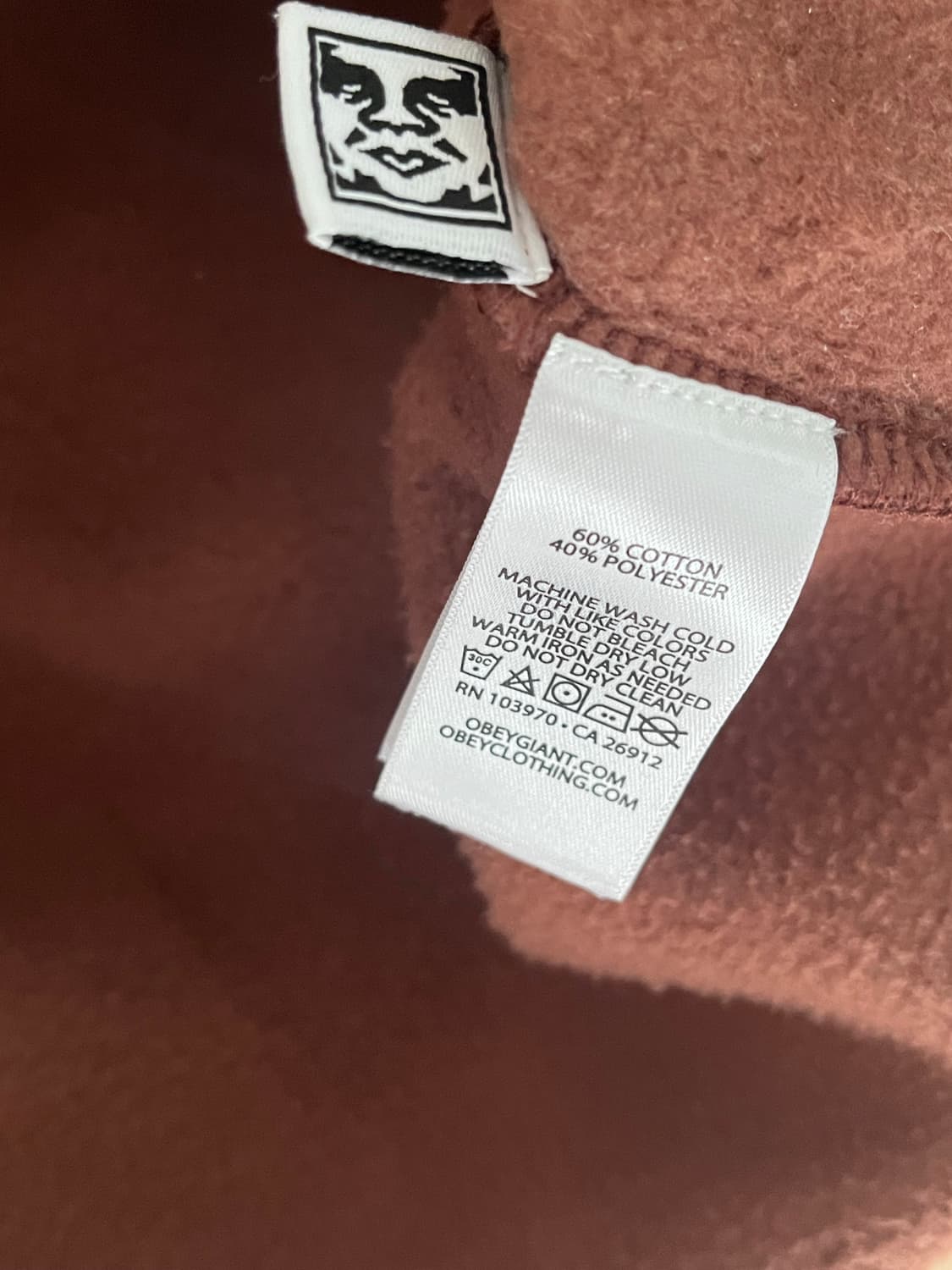 obey 후드티 상품이미지3