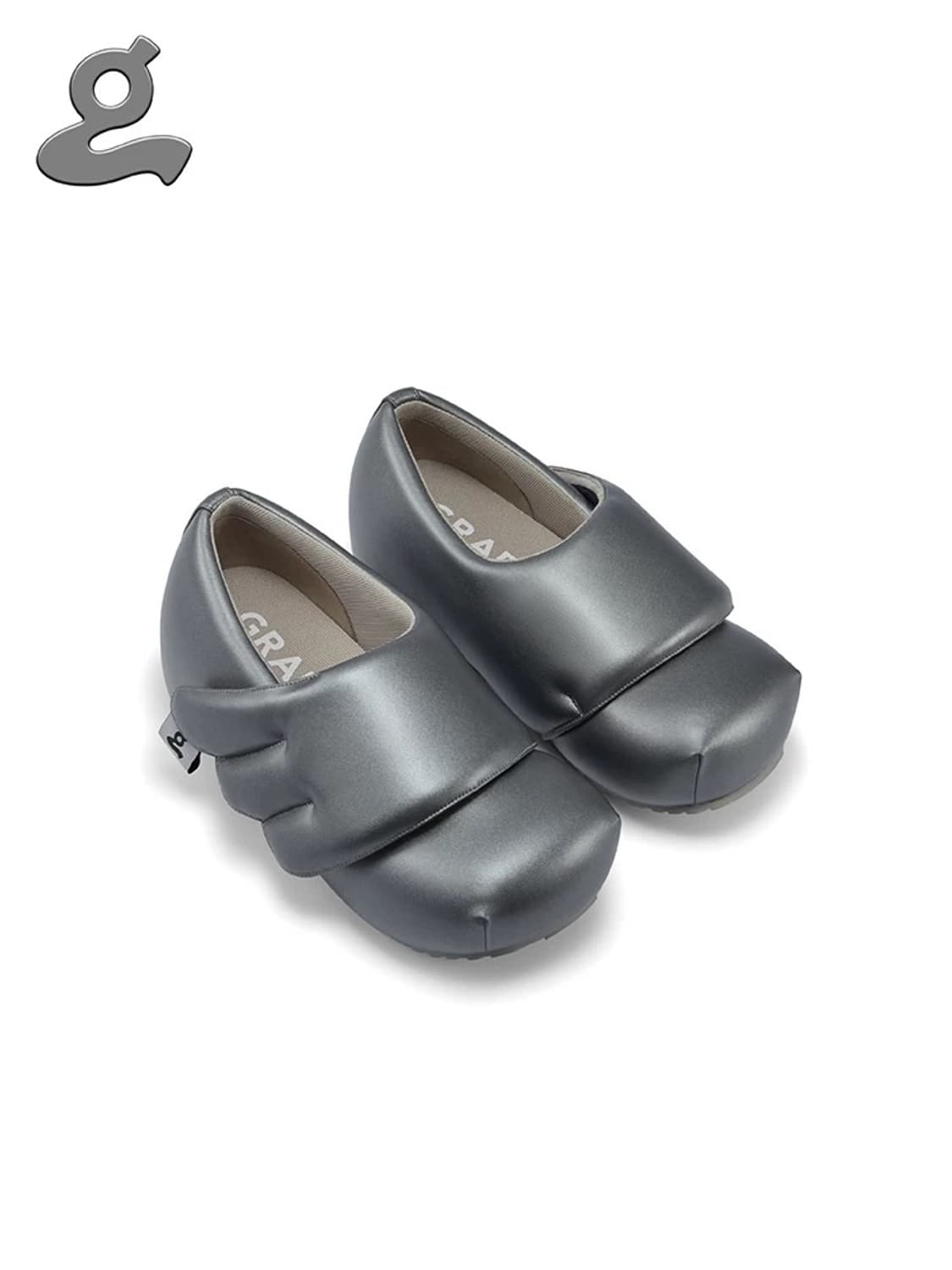 그레이프 grape WING platform SHOES gray 상품이미지1