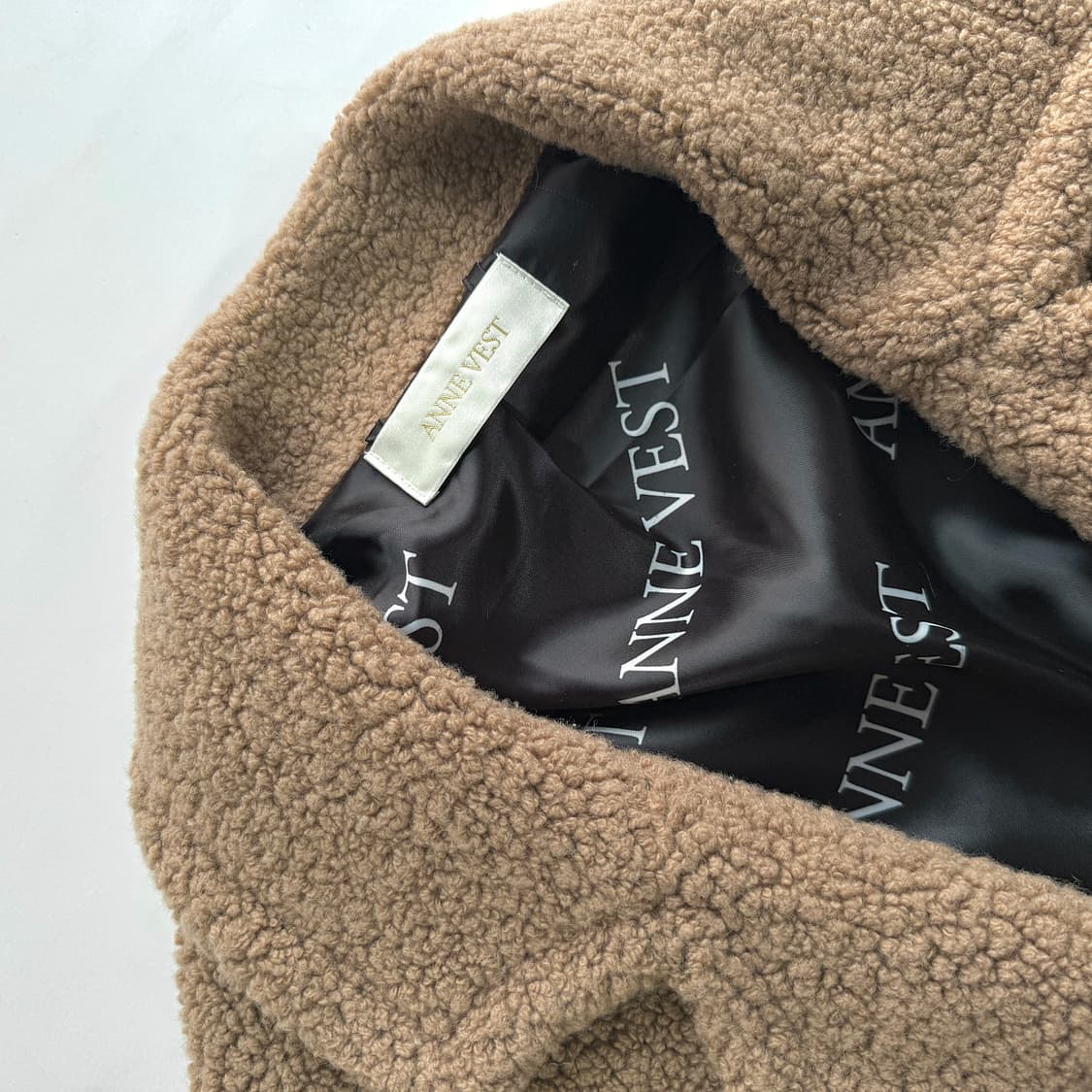 앤 베스트 ANNE VEST 테디베어 코트 상품이미지4