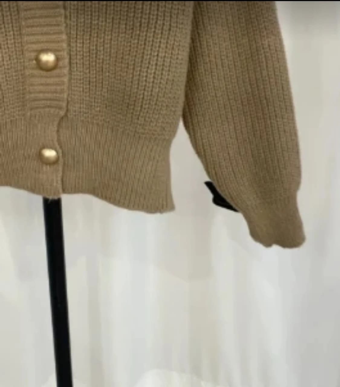 새상품 2세트) 아오이유우 청순st 가디건 베이지/브라운 상품이미지2