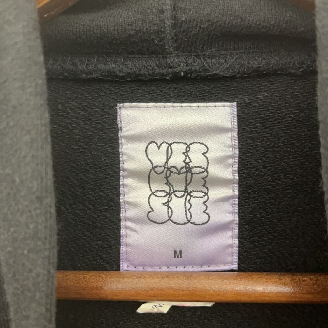 예스아이씨 올드스쿨 프린팅로고 오버핏 후드티 M C08022 상품이미지5