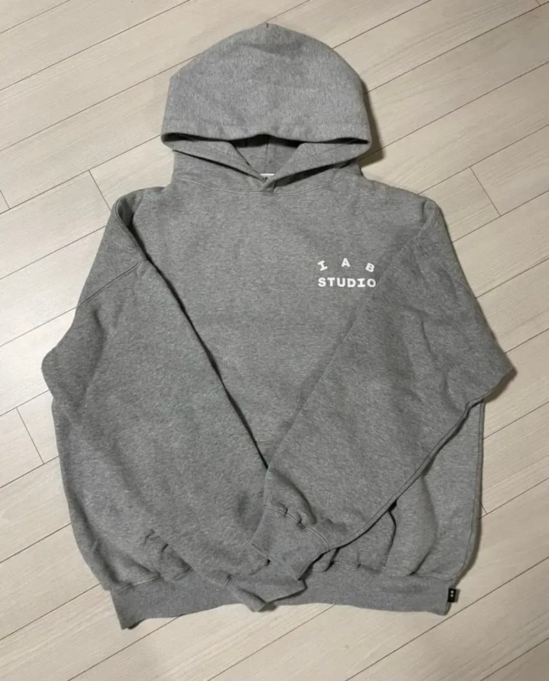 아이앱 스튜디오 후드&팬츠 그레이 셋업 XL (iab studio) 상품이미지1