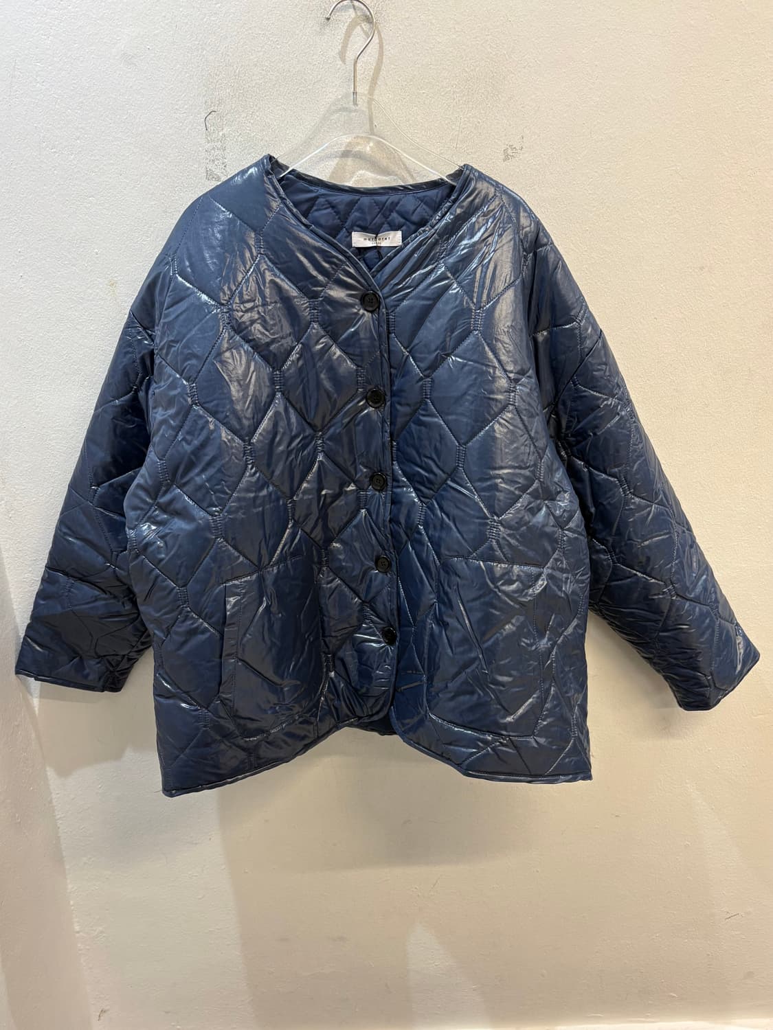 Margaret blue quilted jacket 상품이미지1