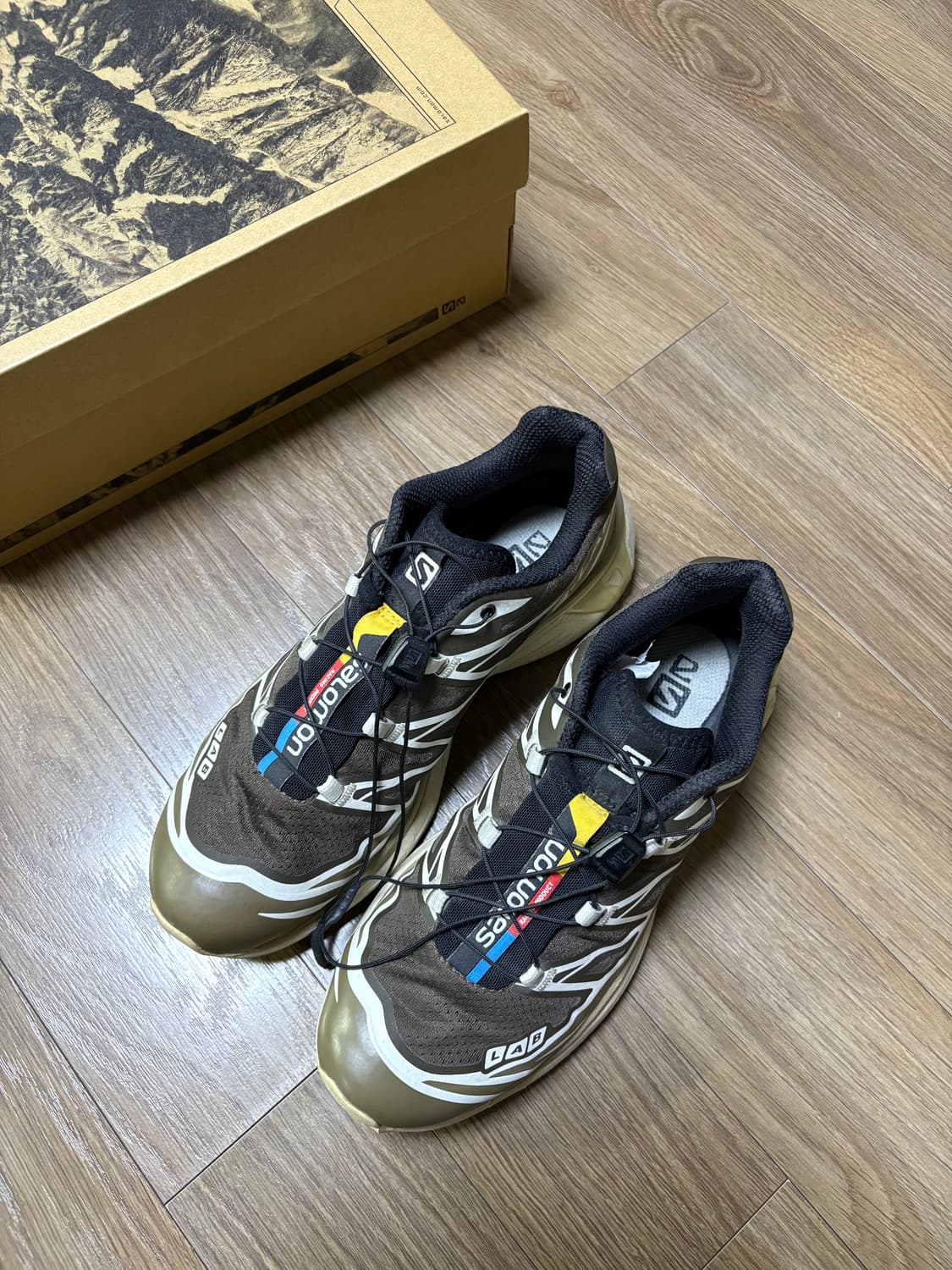 살로몬 XT-6 ADVANCED 렌 캥거루 바닐라 US7.5 상품이미지2