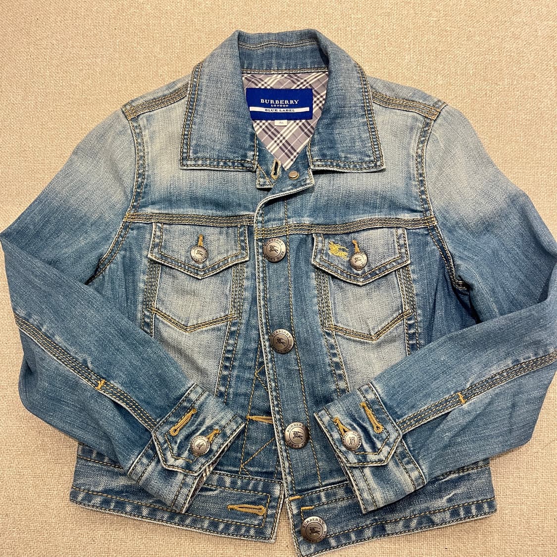 버버리 burberry 청자켓 / 36사이즈 상품이미지2