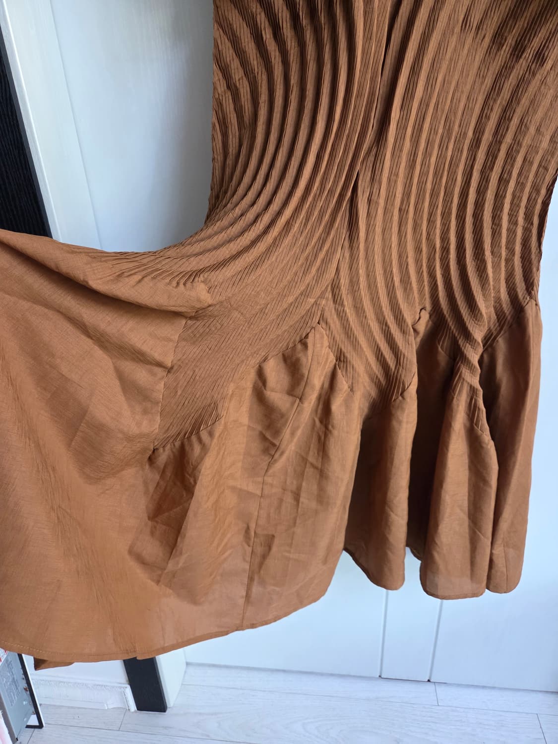 요이츠 플리츠 주름 원피스  free 상품이미지3