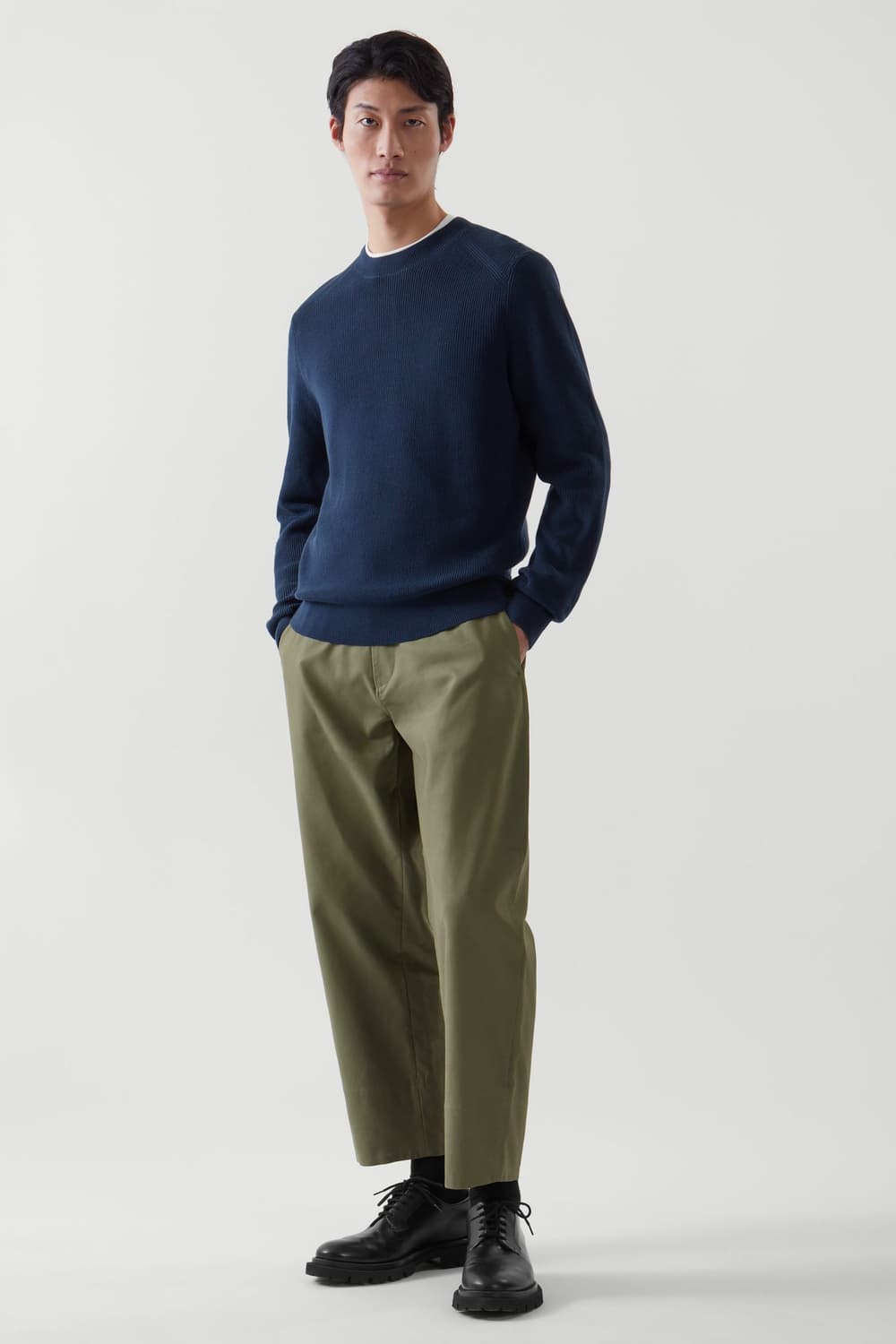 [코스] 레귤러핏 크루넥 스웨터 상품이미지5