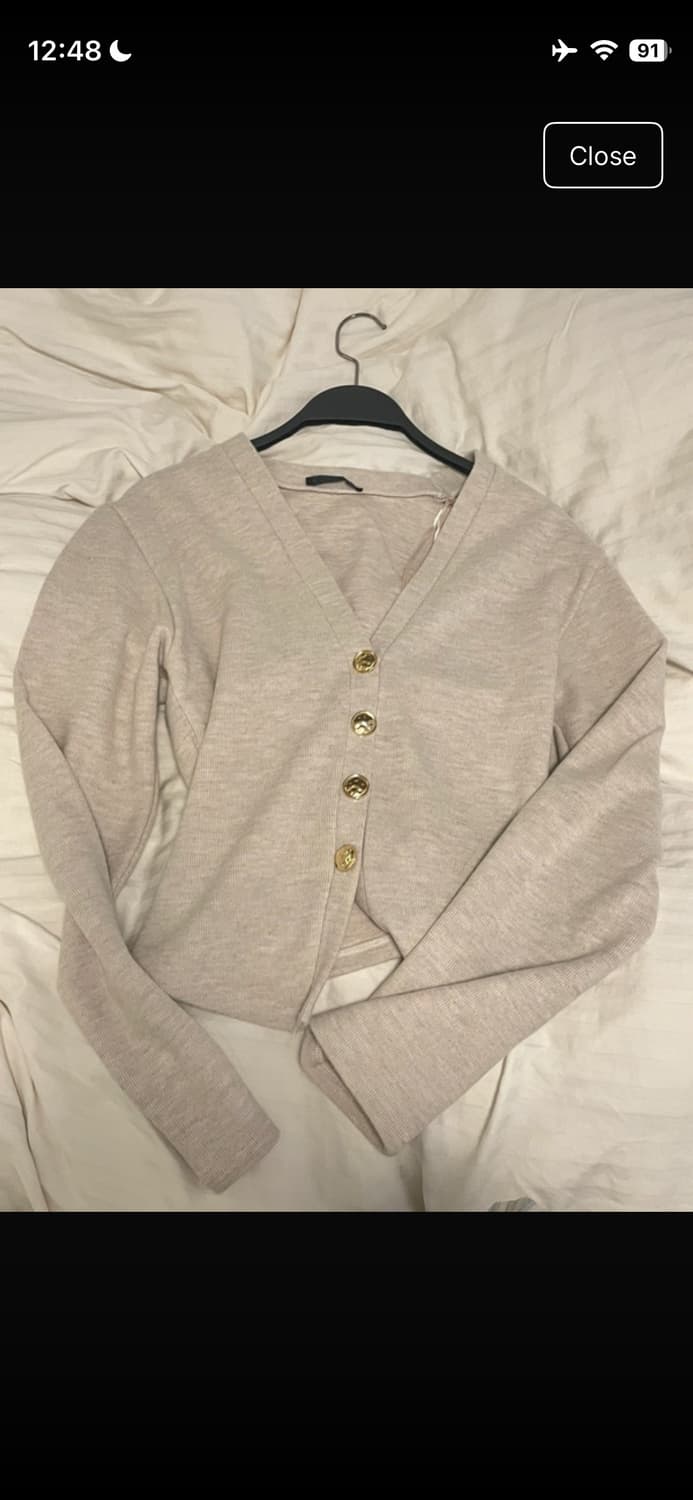 자라 soft button cardigan  상품이미지1