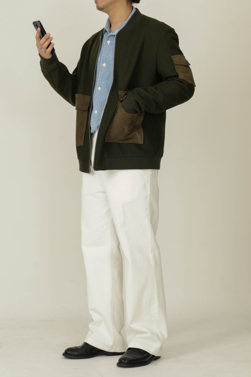 지방시 울 봄버 자켓 (XL) 상품이미지3